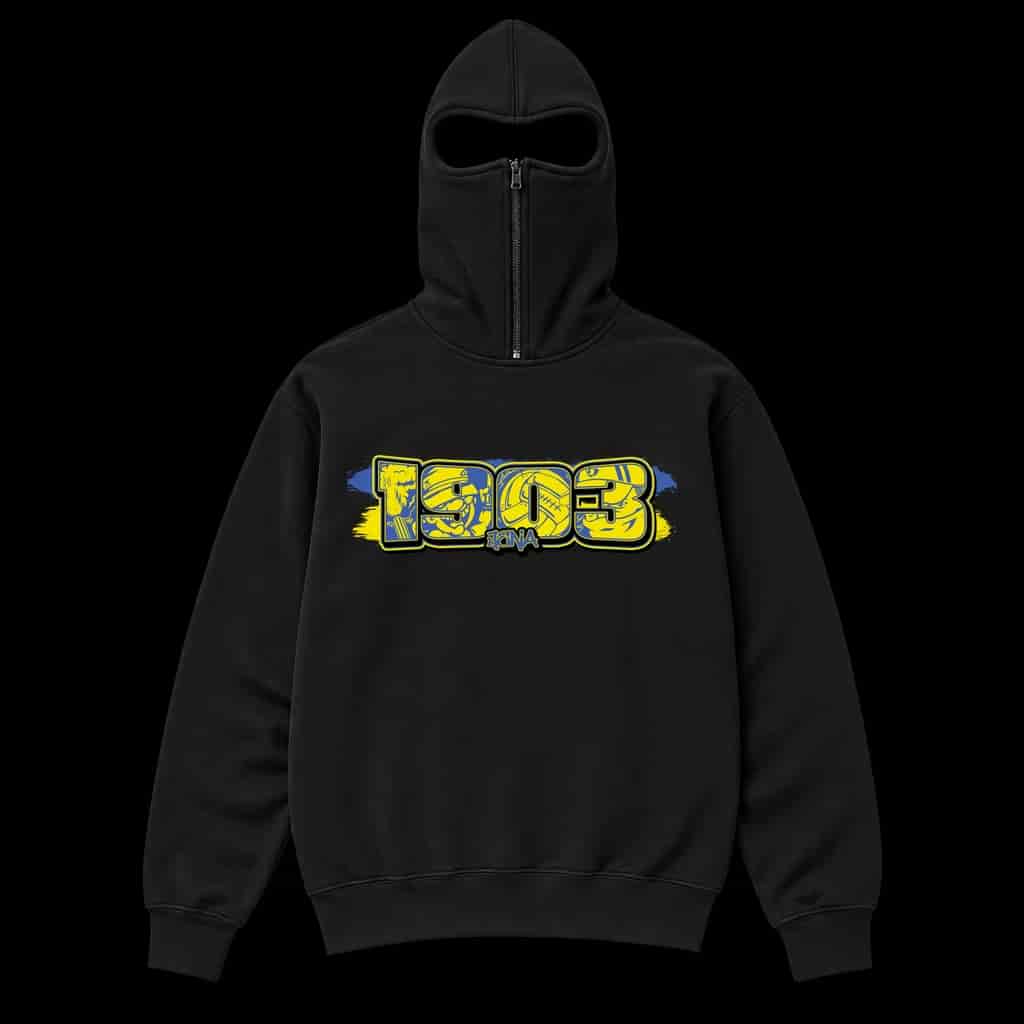 1903 Jena Ninja Kapuzenpullover