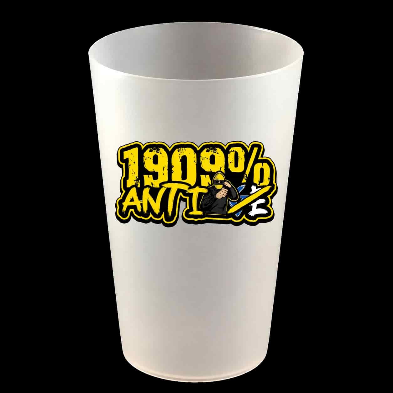 1909% anti GE Hartbecher