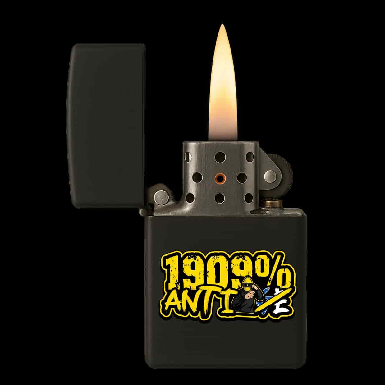 1909% anti GE Feuerzeug