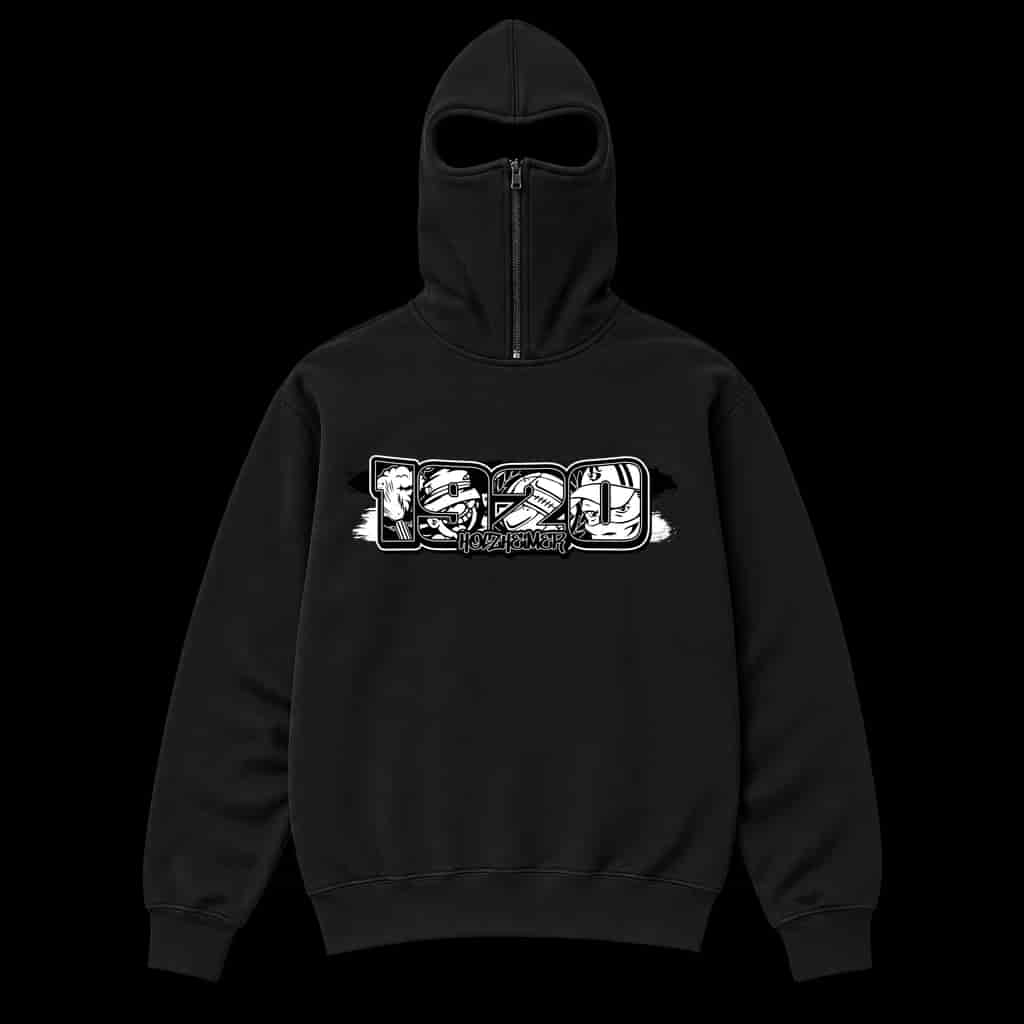 1920 Holzheimer Ninja Kapuzenpullover