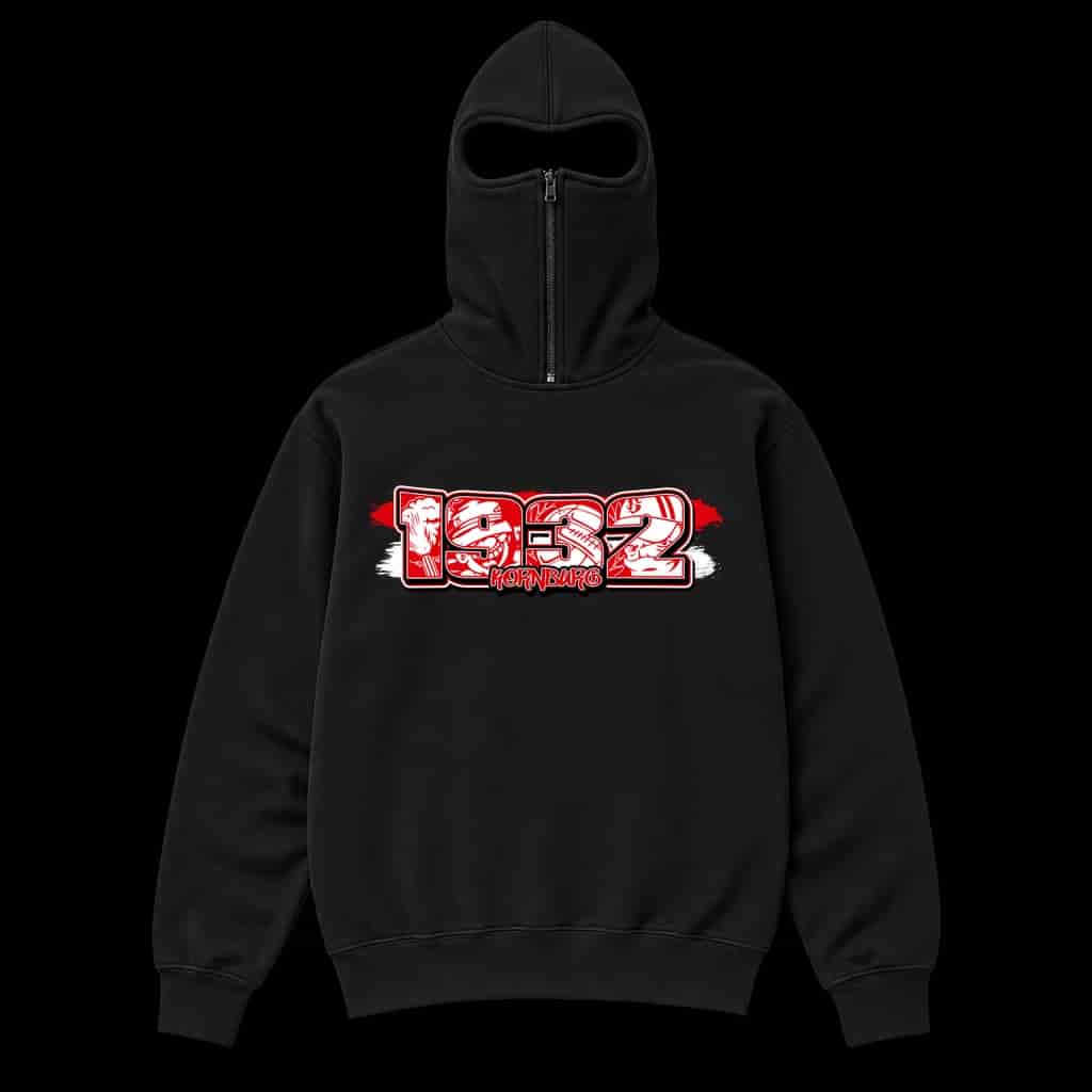 1932 Kornburg Ninja Kapuzenpullover