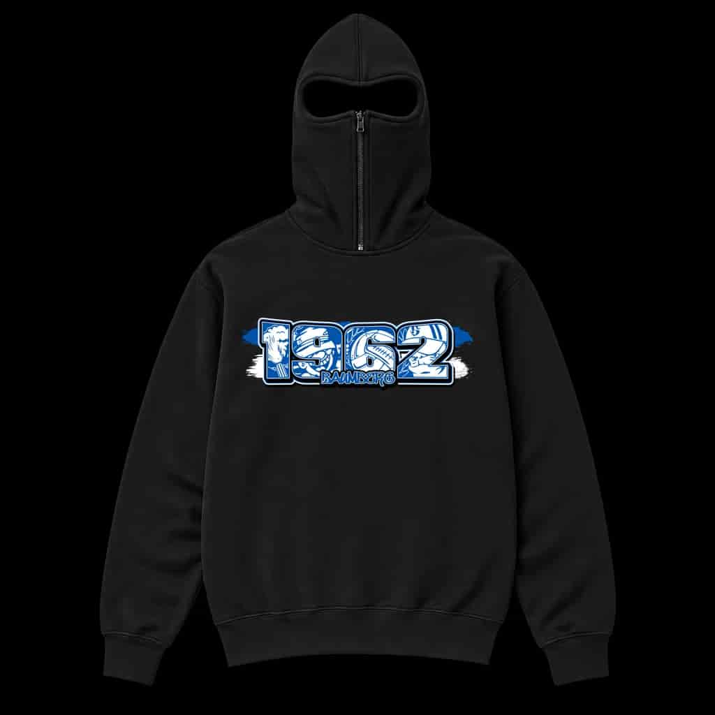 1962 Baumberg Ninja Kapuzenpullover