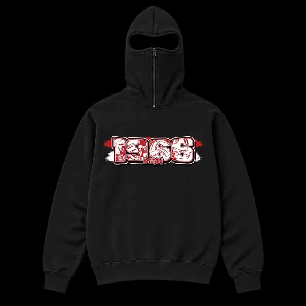 1966 Berlin Ninja Kapuzenpullover