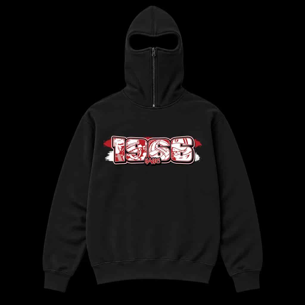 1966 Halle Ninja Kapuzenpullover