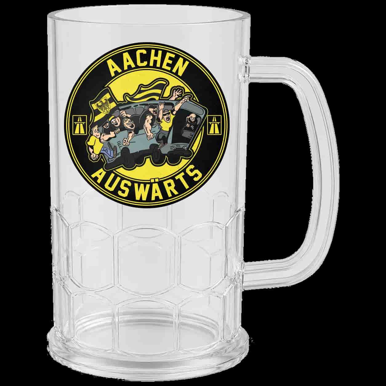 Aachen auswärts Bierkrug