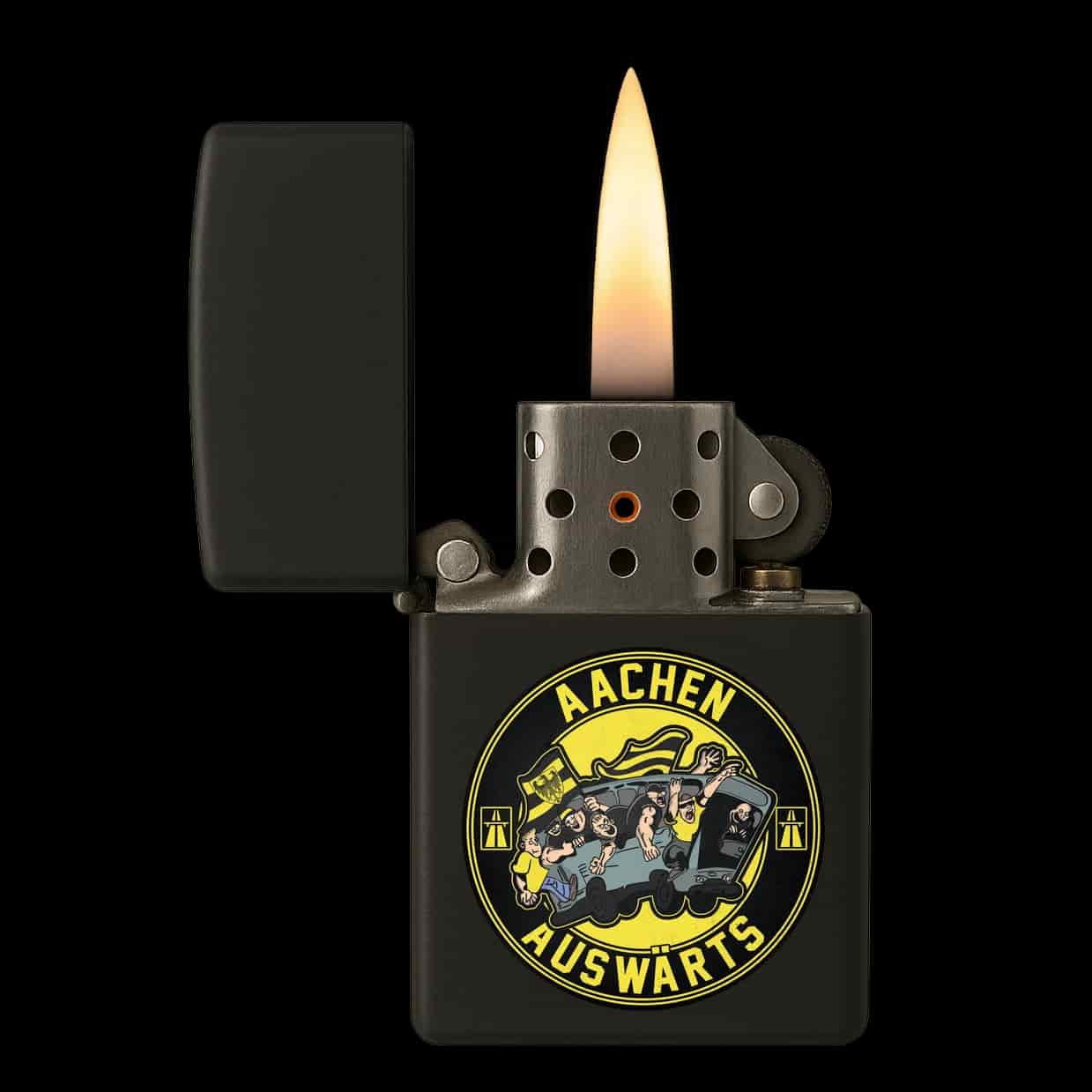 Aachen auswärts Feuerzeug