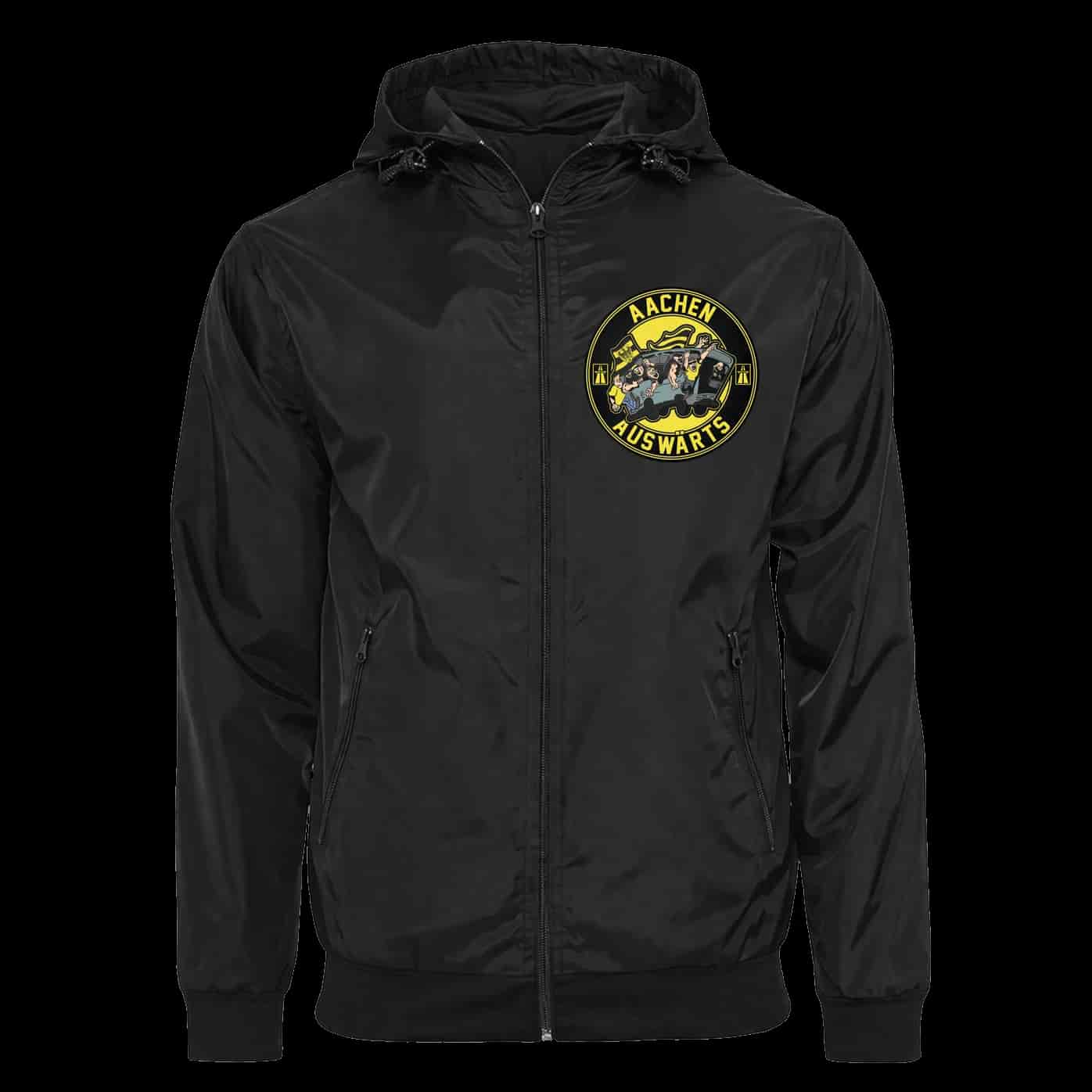 Aachen auswärts Jacke mit abnehmbarer Balaclava