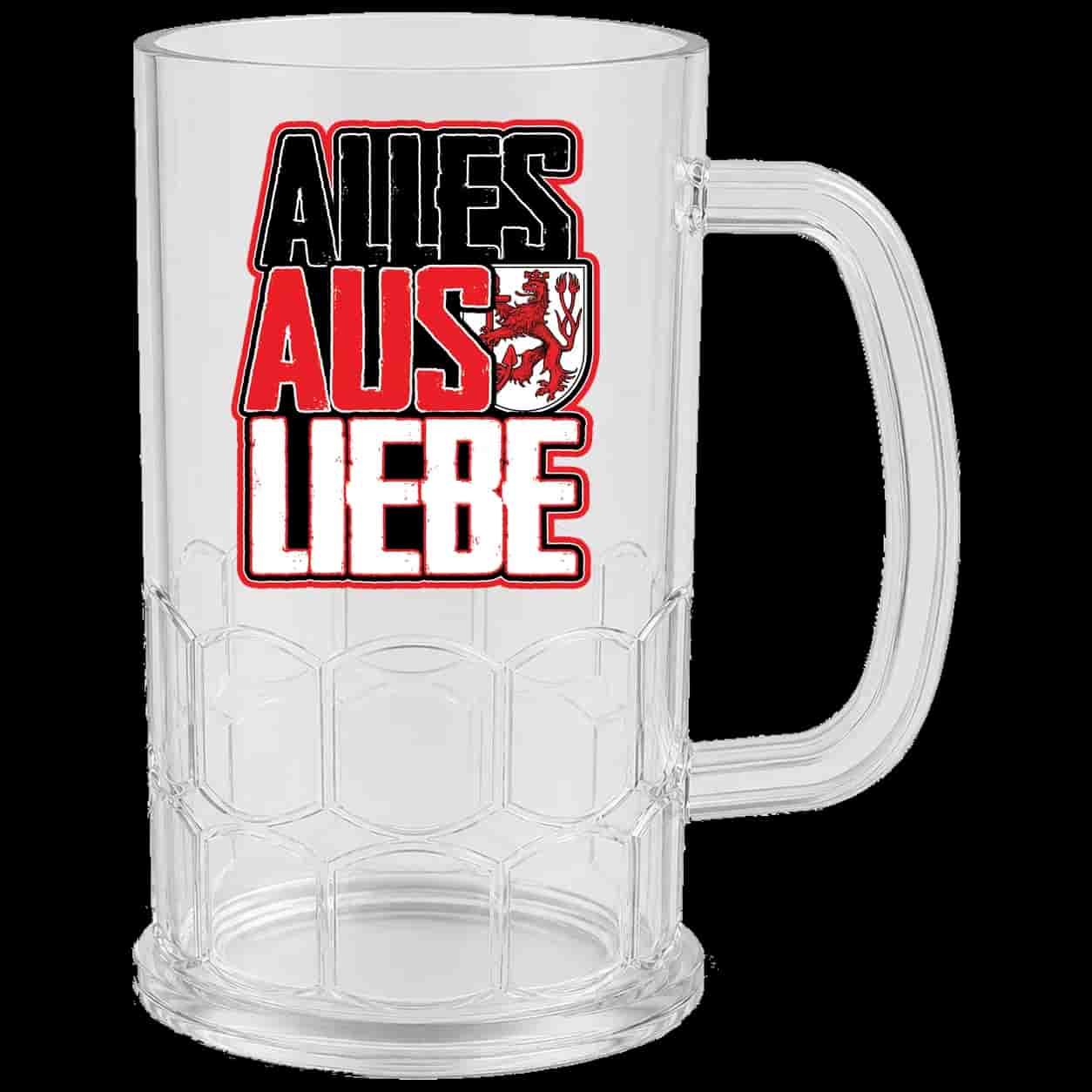 Alles aus Liebe fortuna Bierkrug