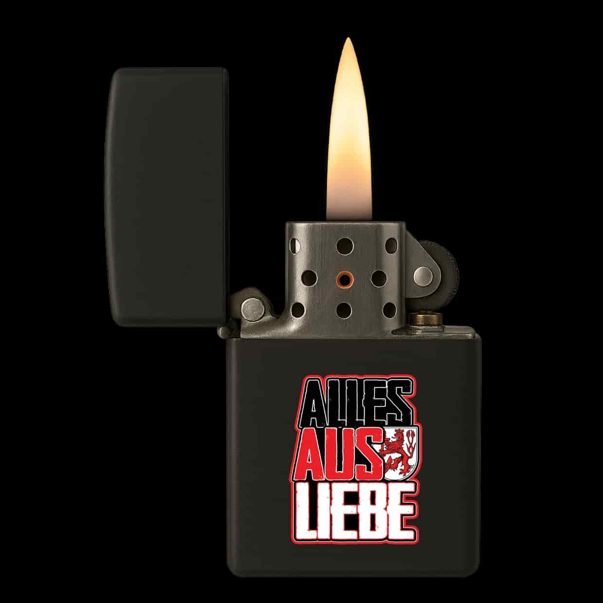 Alles aus Liebe fortuna Feuerzeug