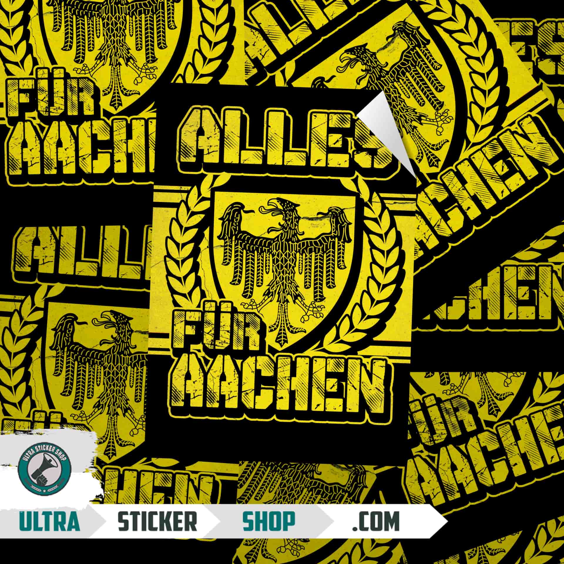 Alles für Aachen Aufkleber