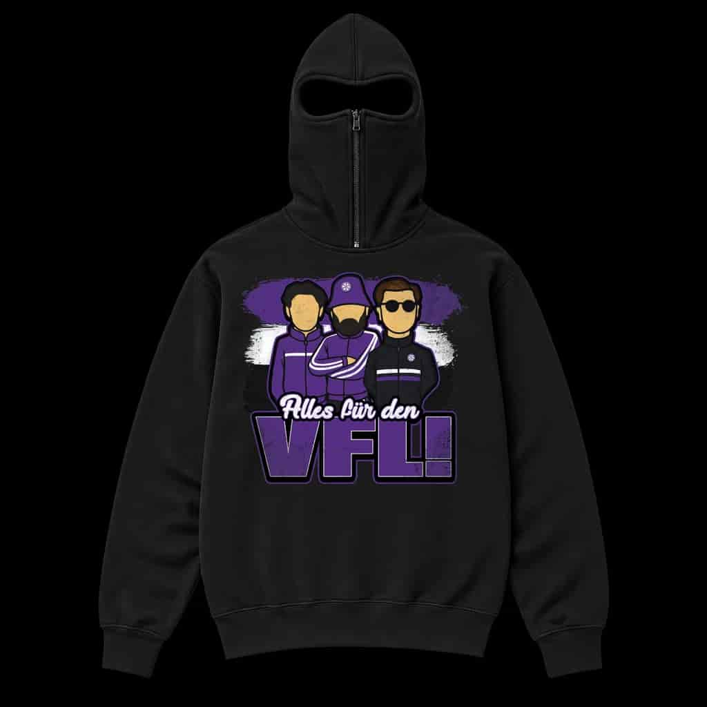 Alles fur den VFL Ninja Kapuzenpullover