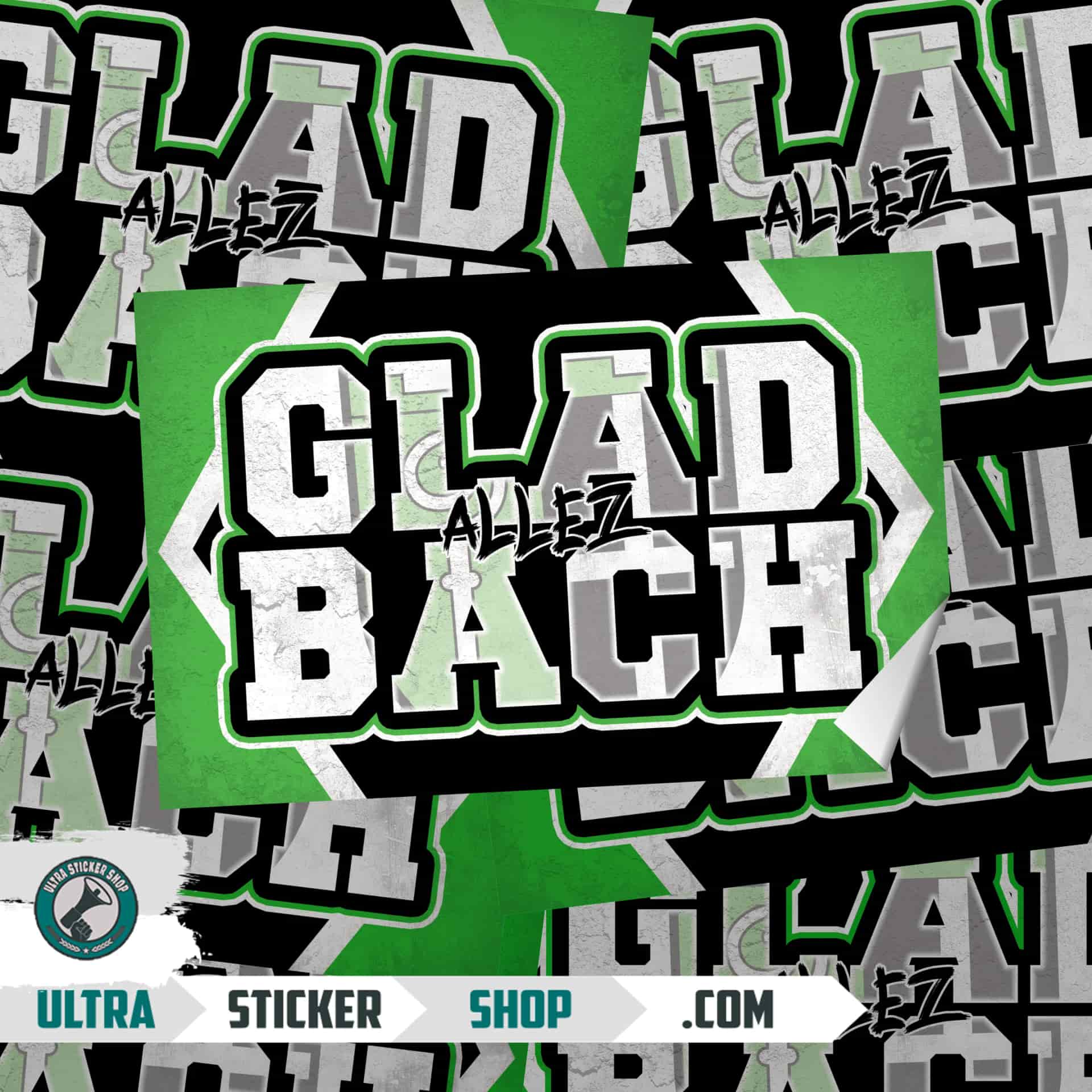 allez Gladbach Aufkleber