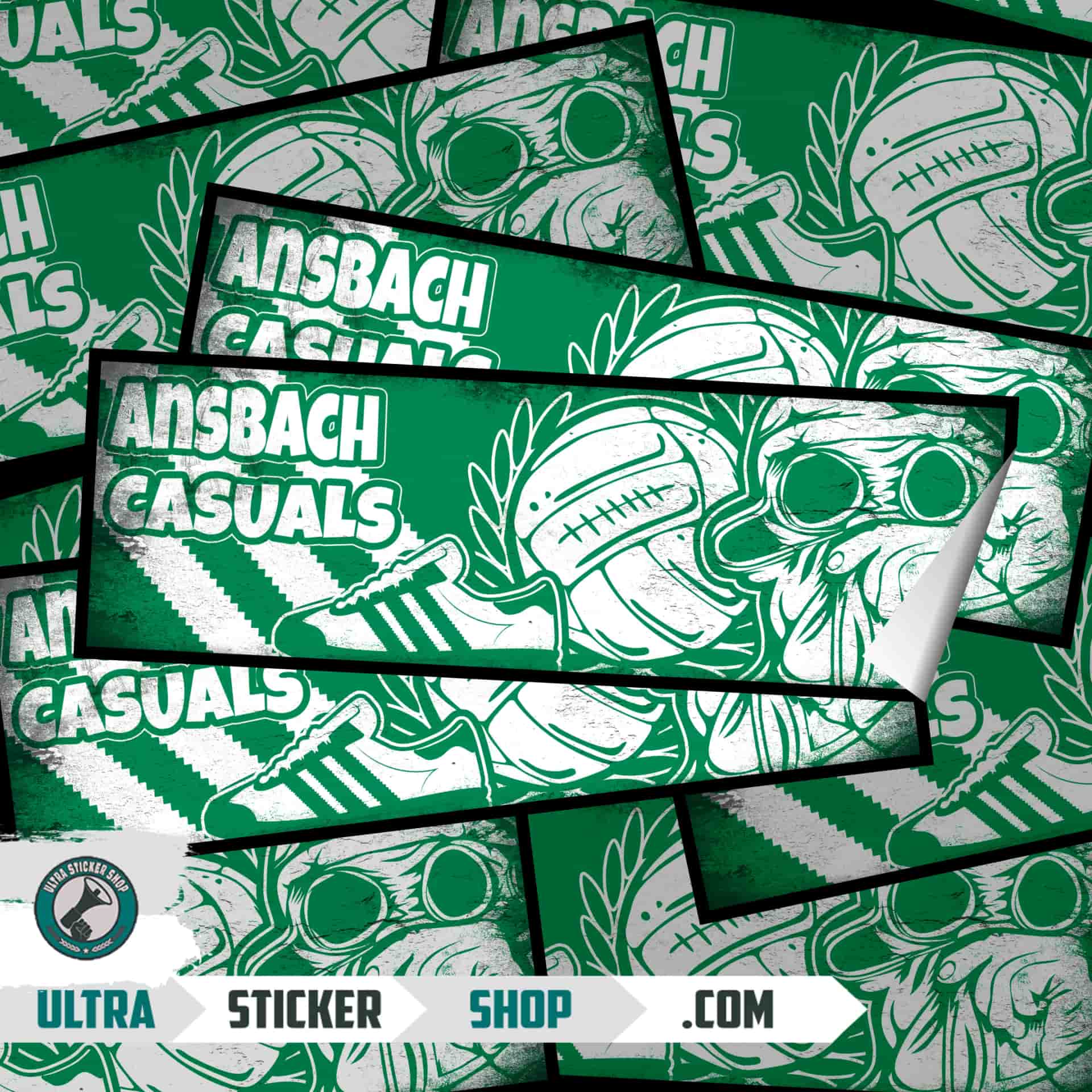 Ansbach casuals Aufkleber