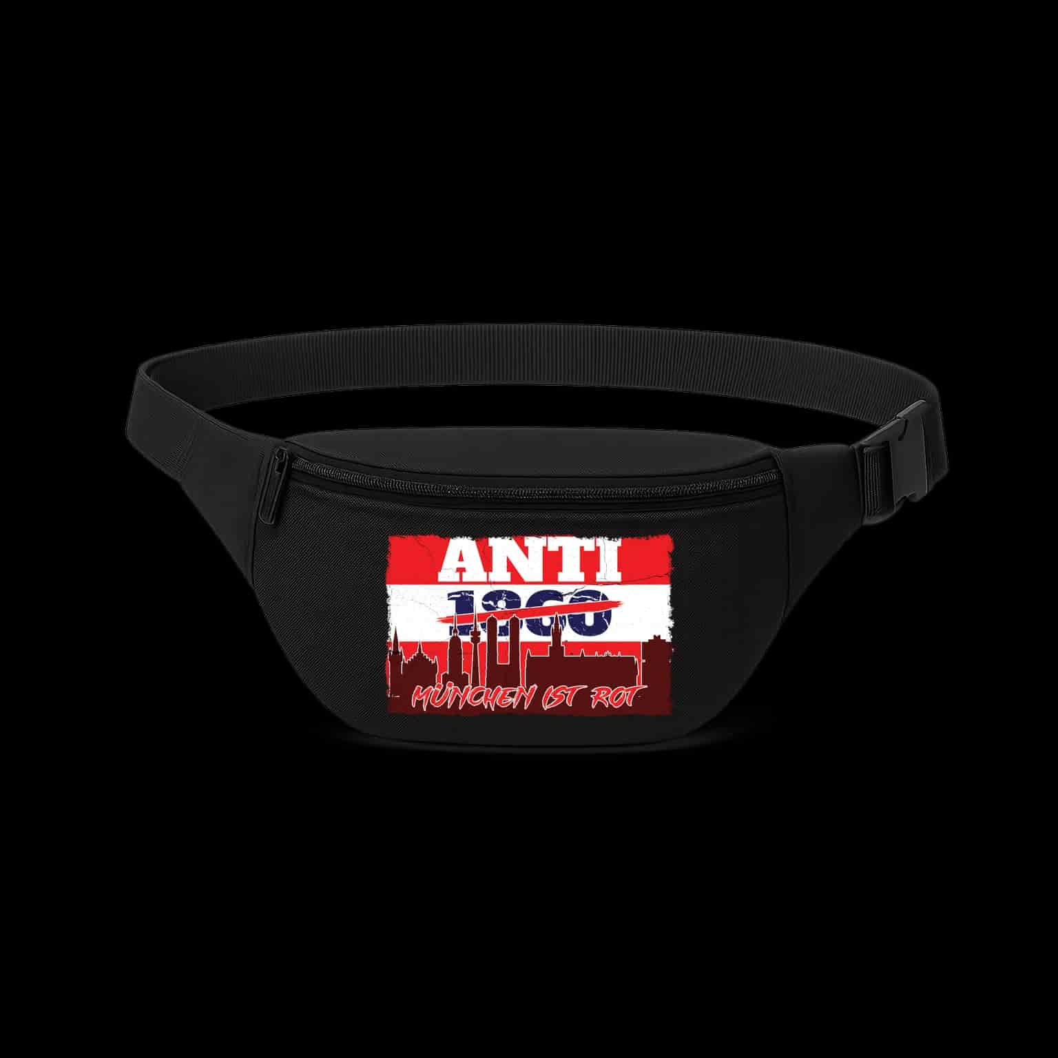 Anti 1860, München ist rot Gürteltasche