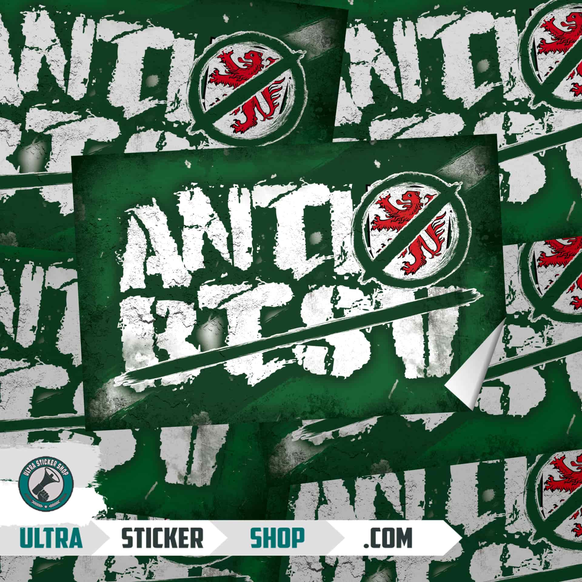 ANTI BTSV-wolfsburg Aufkleber