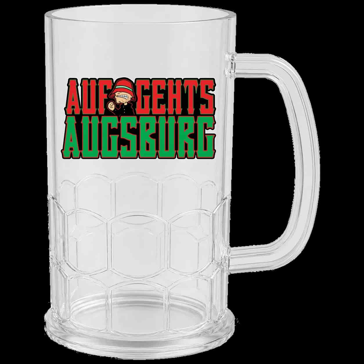 Auf gehts Augsburg Bierkrug