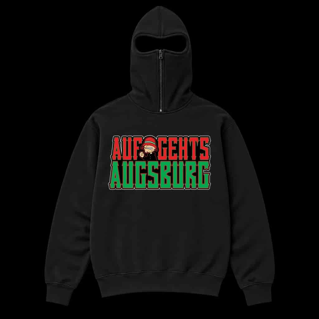 Auf gehts Augsburg Ninja Kapuzenpullover