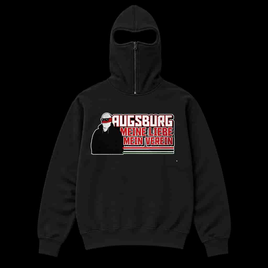 Augsburg meine liebe mein verein! Ninja Kapuzenpullover