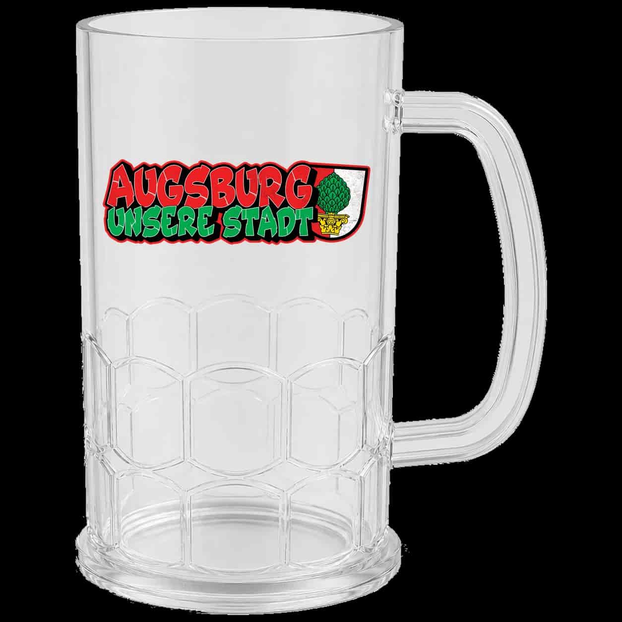 Augsburg unsere stadt Bierkrug