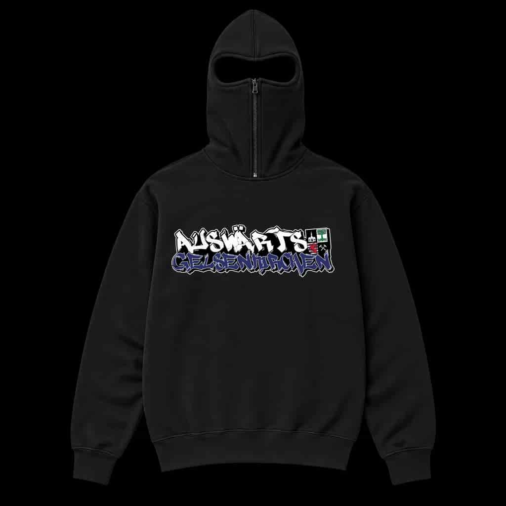 auswärts Gelsenkirchen Ninja Kapuzenpullover