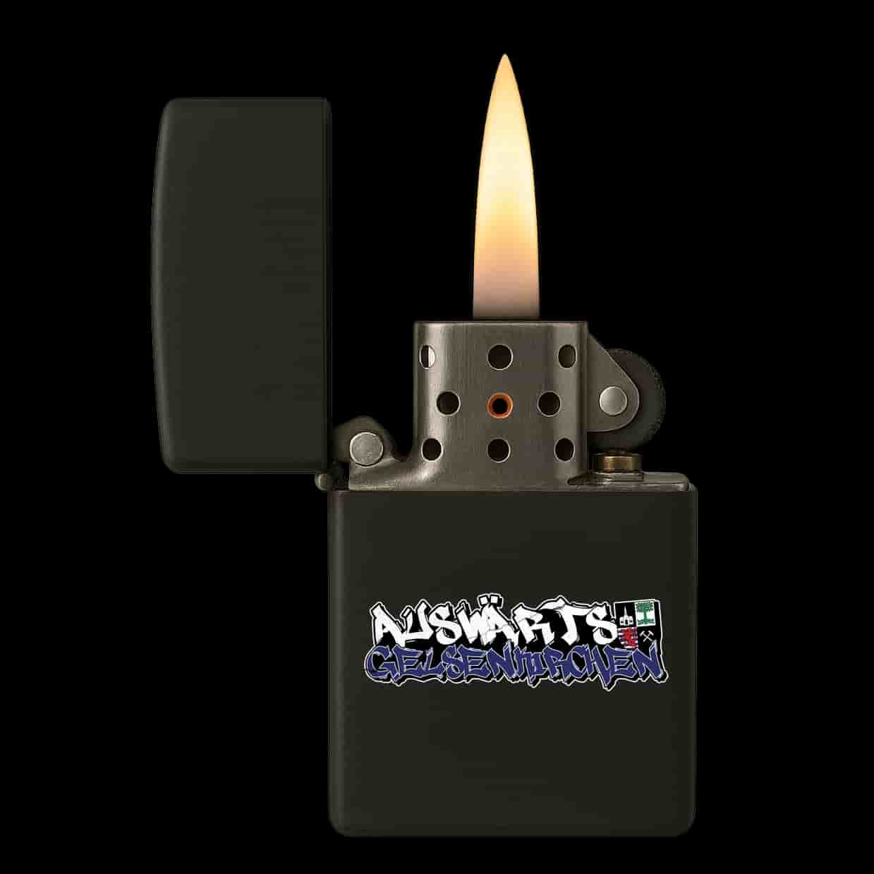auswärts Gelsenkirchen Feuerzeug