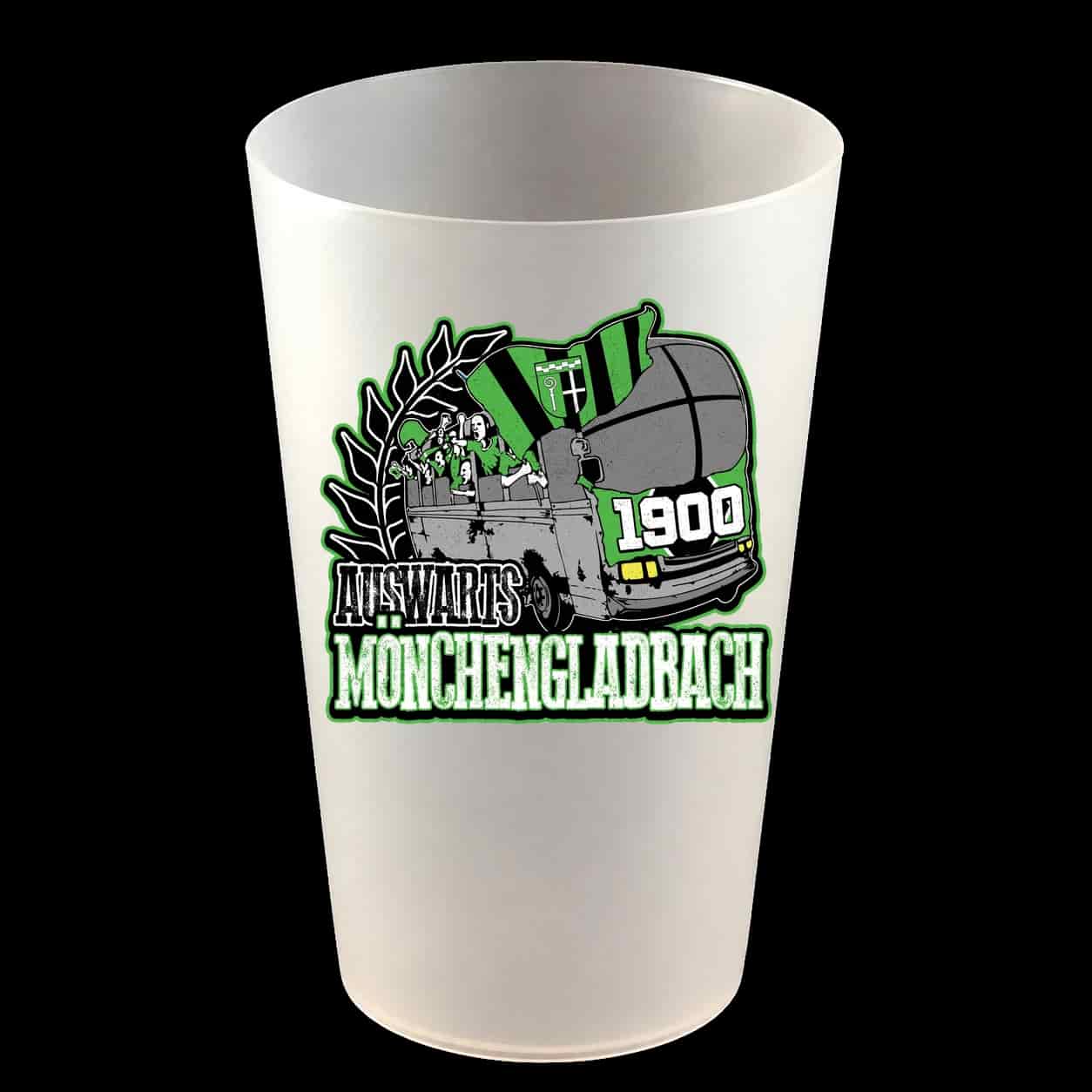 Auswärts Mönchengladbach Hartbecher
