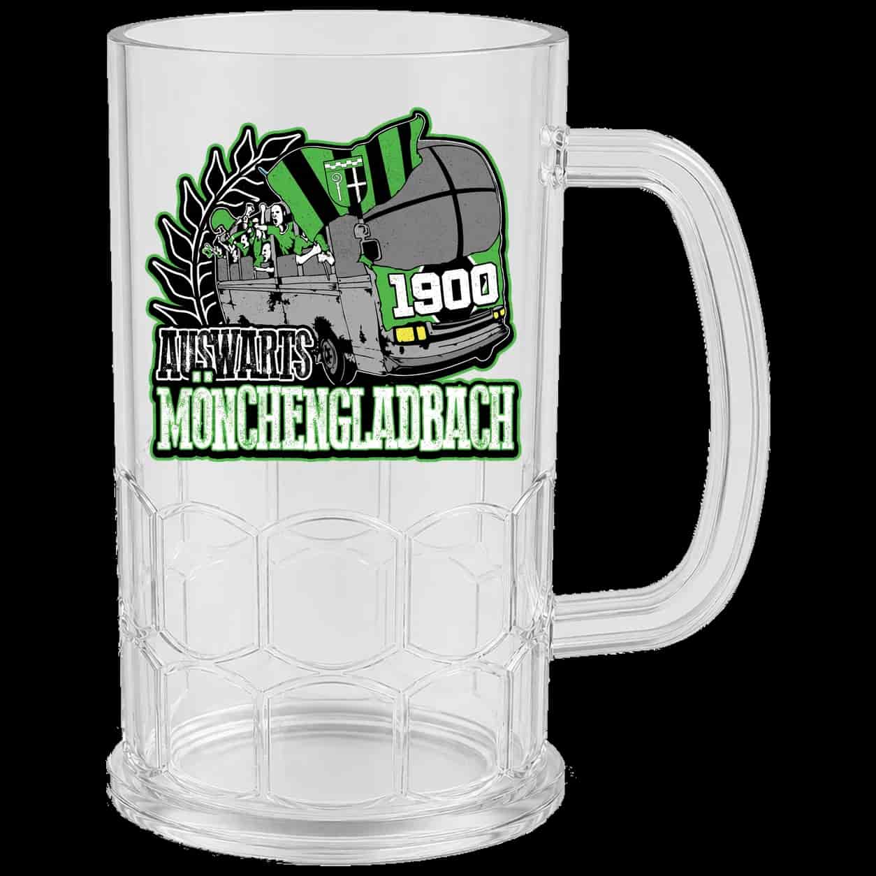 Auswärts Mönchengladbach Bierkrug