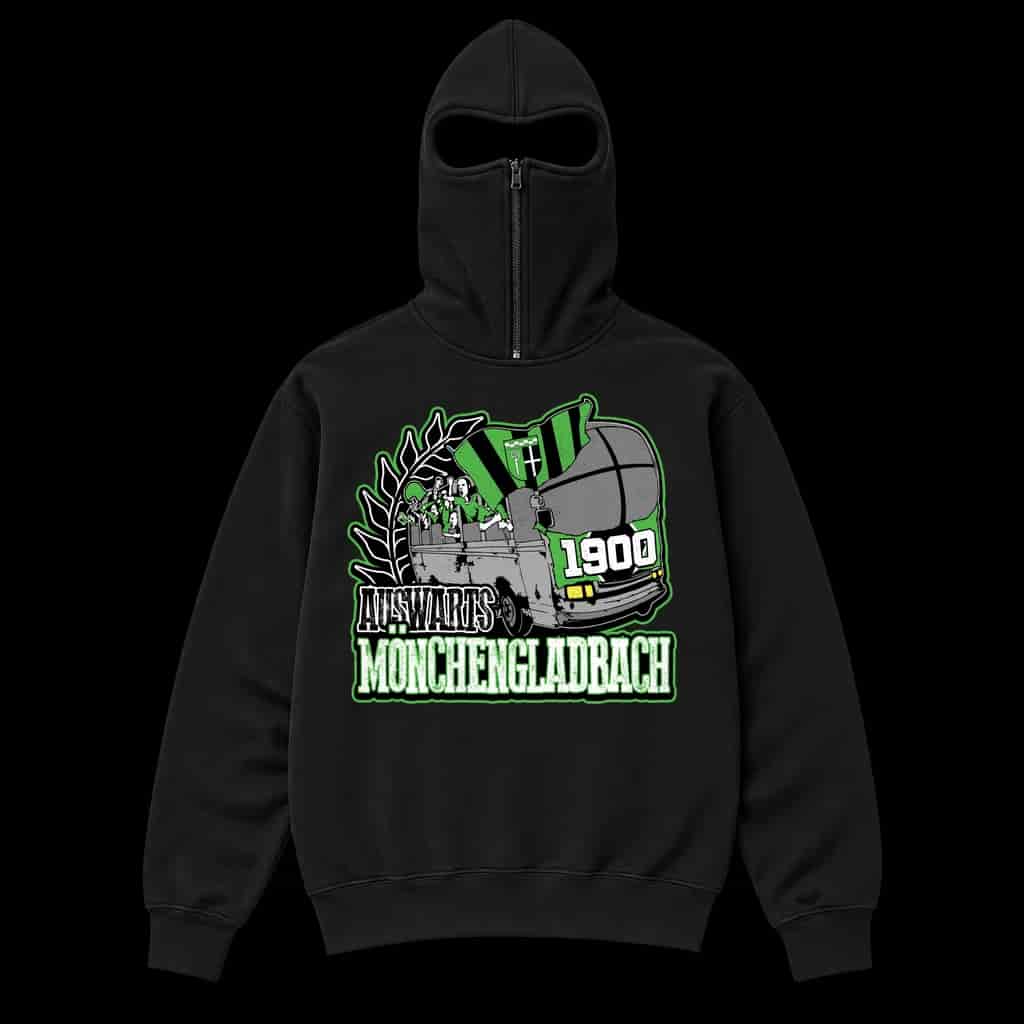Auswärts Mönchengladbach Ninja Kapuzenpullover