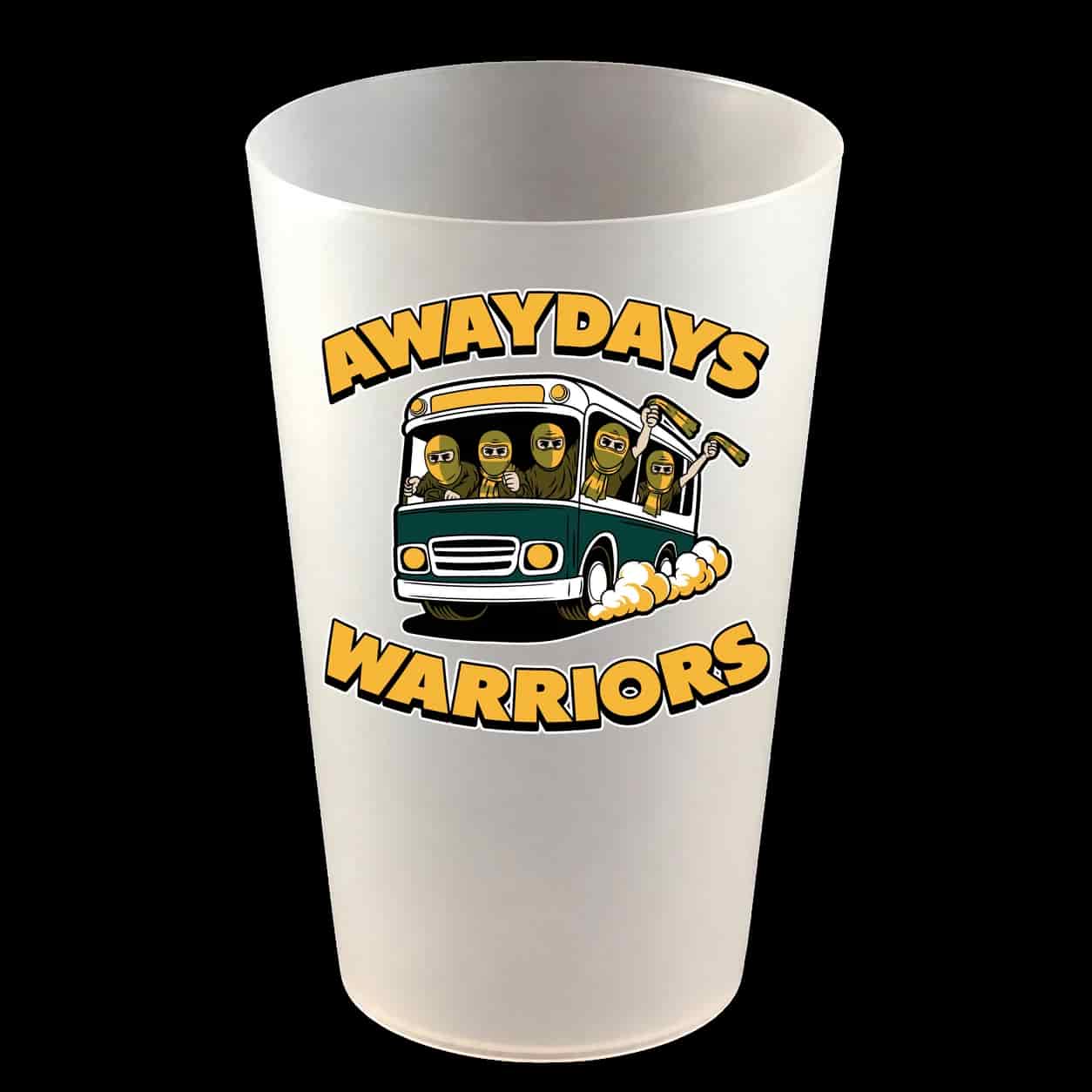 AwayDays Warriors Hartbecher