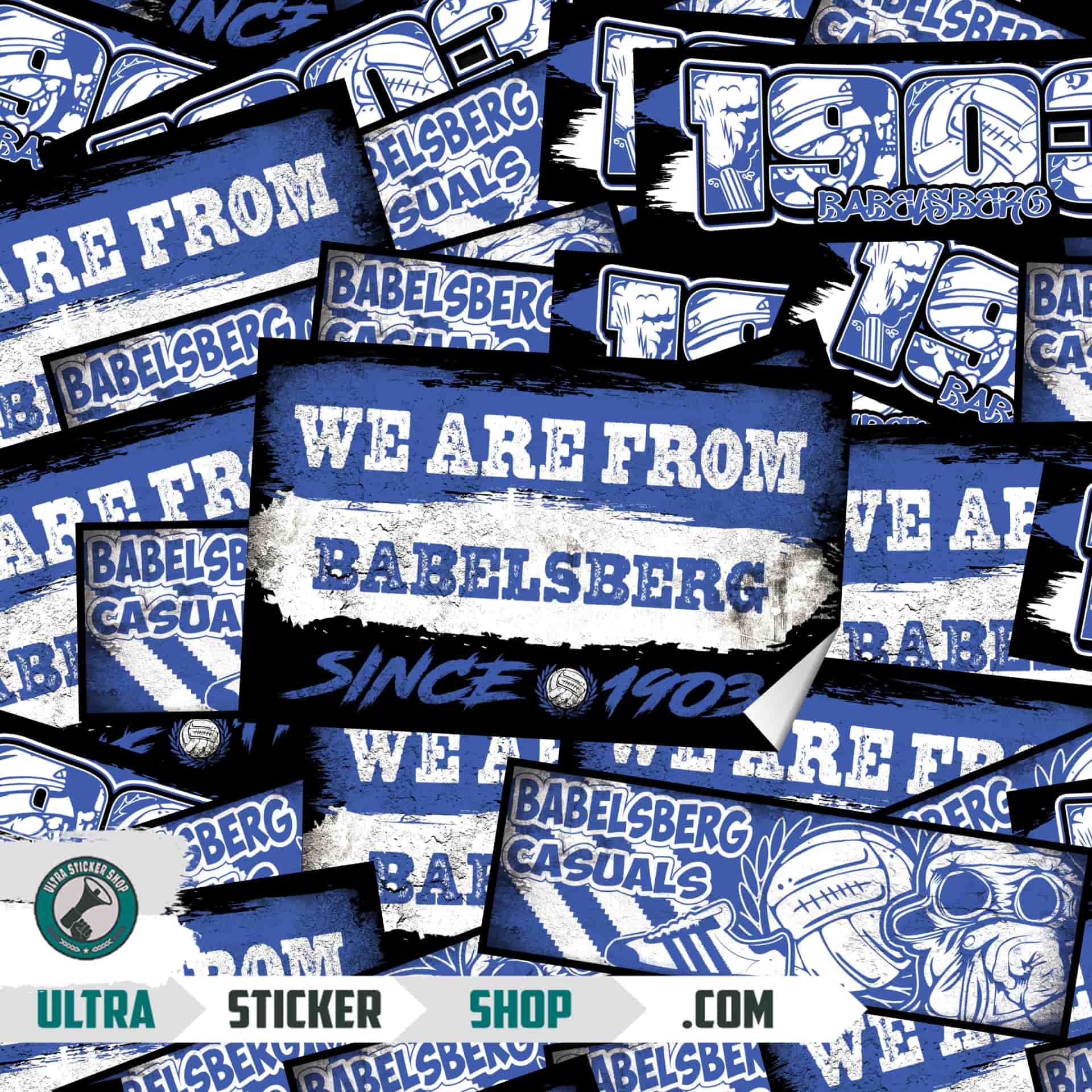 Babelsberg Aufkleber-Mix