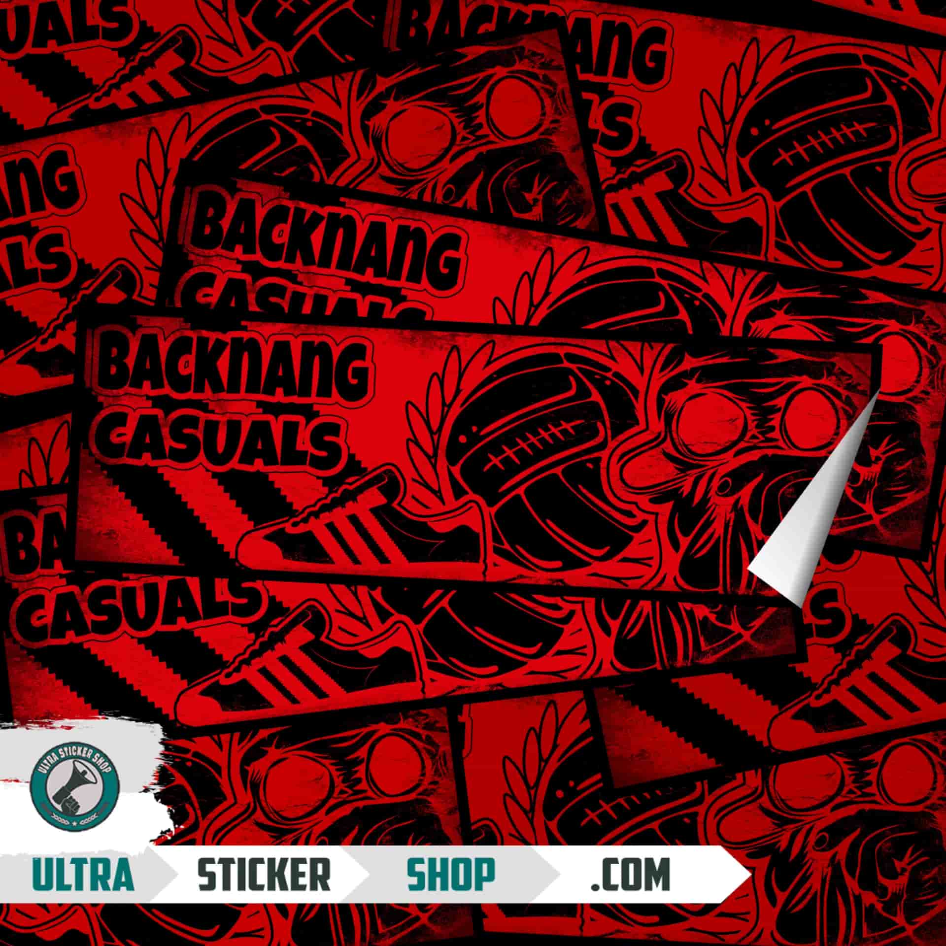Backnang casuals Aufkleber