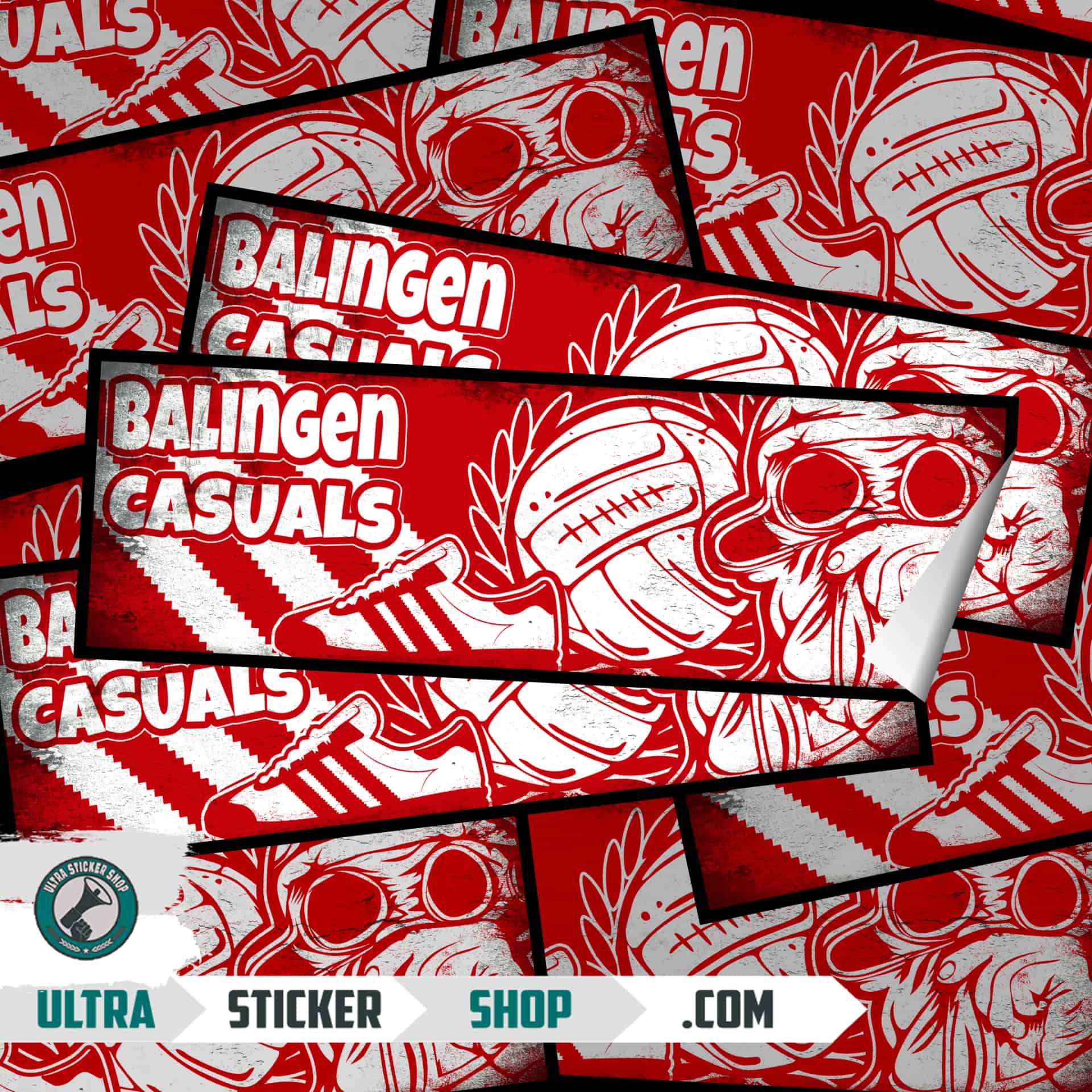 Balingen casuals Aufkleber