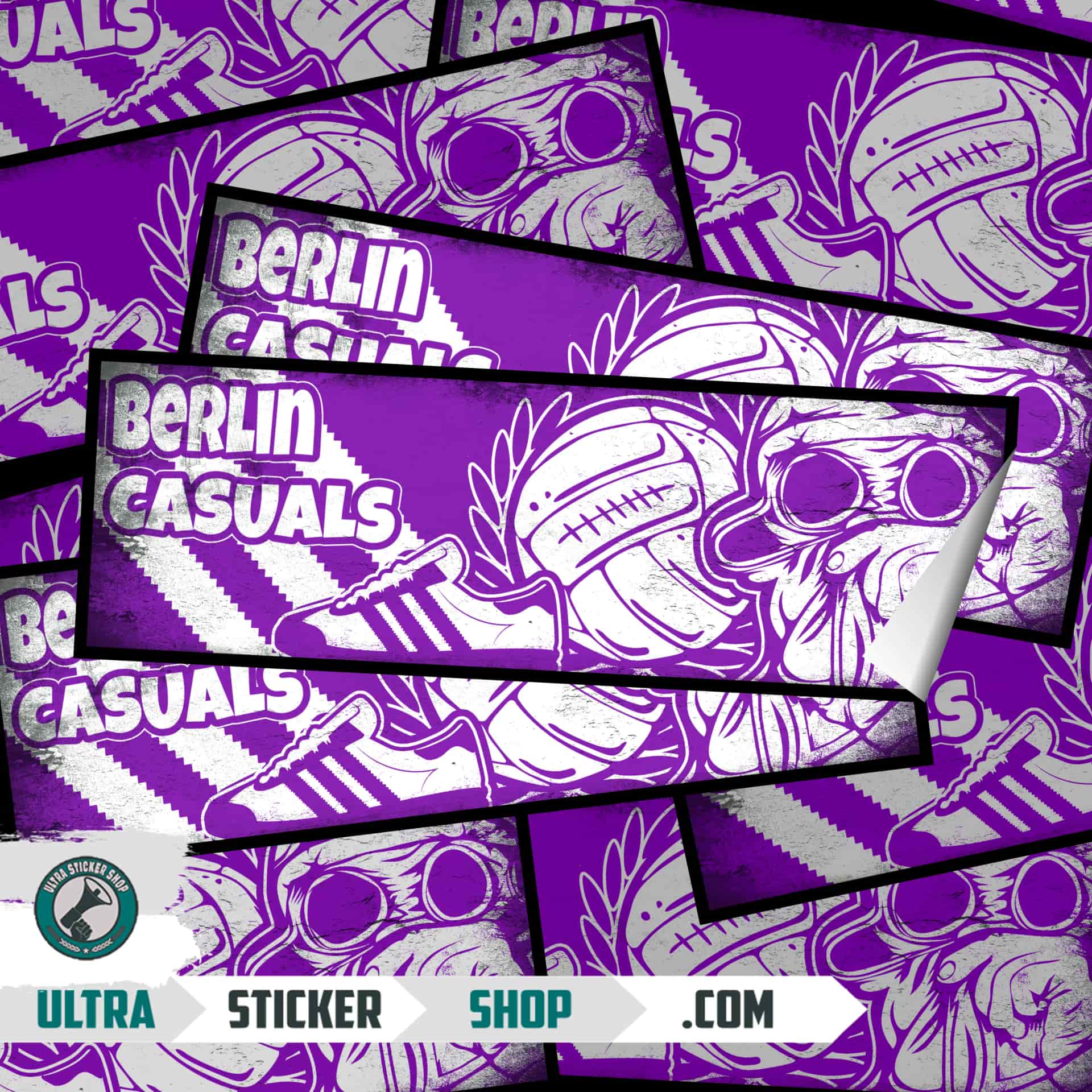 Berlin casuals Aufkleber