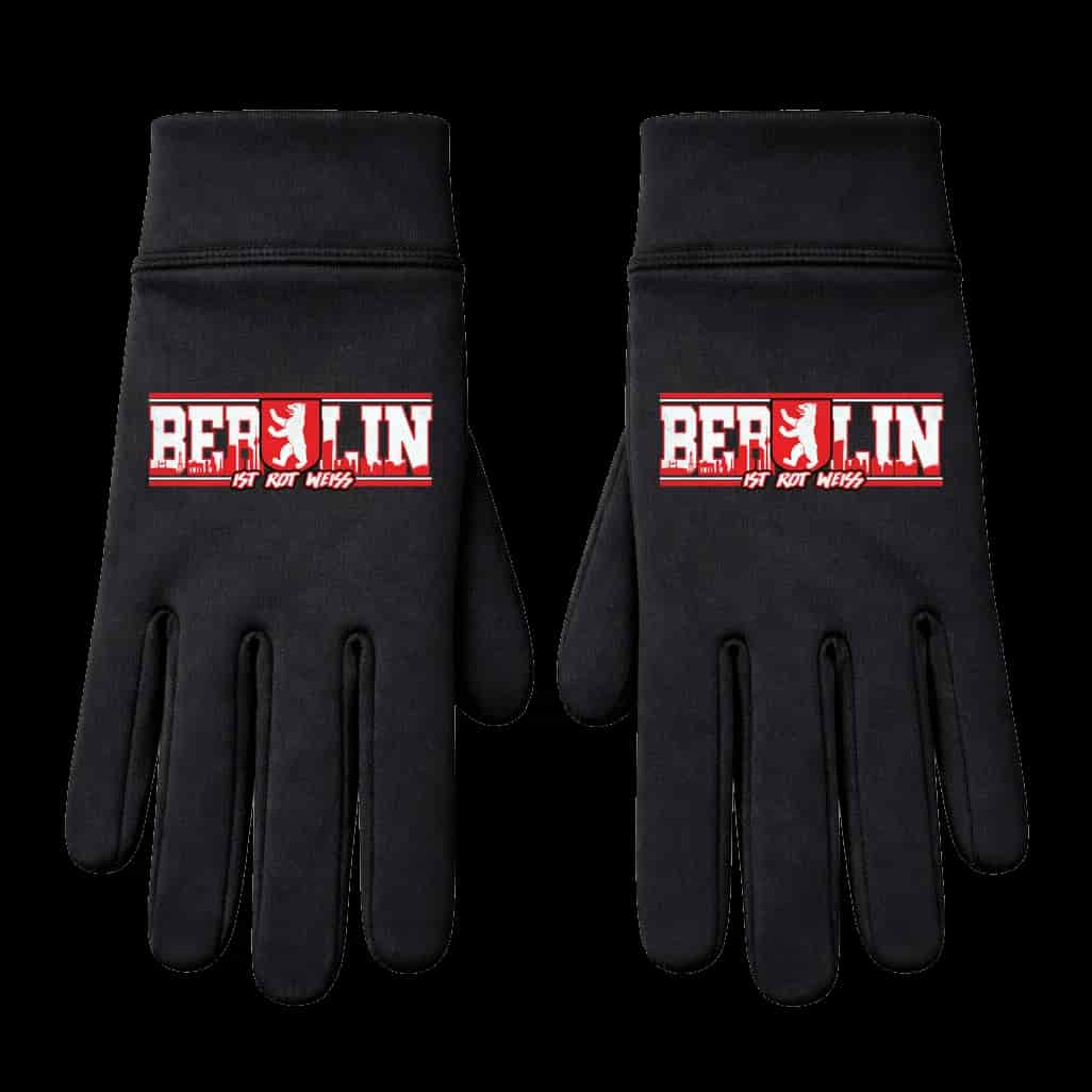 Berlin is rot weiss Handschuhe