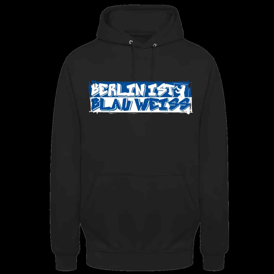 Berlin ist blau weiss Hoodie
