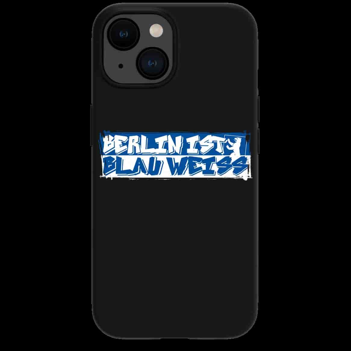 Berlin ist blau weiss iPhone-Hülle