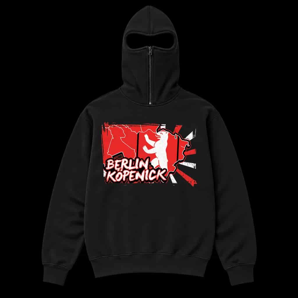Berlin Köpenick Ninja Kapuzenpullover