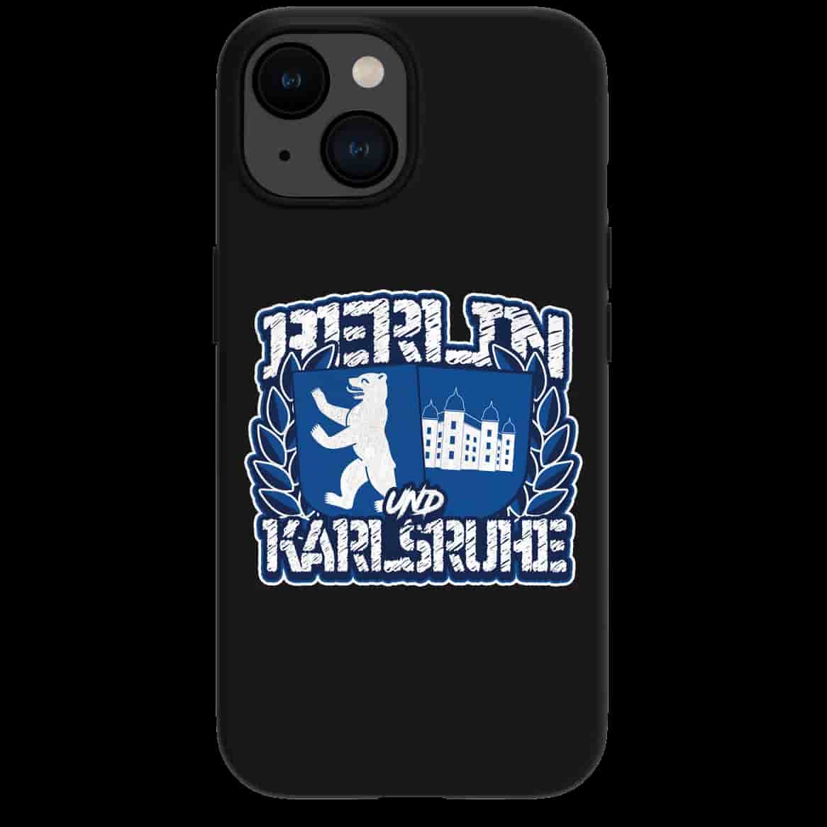 Berlin und Karlsruhe iPhone-Hülle