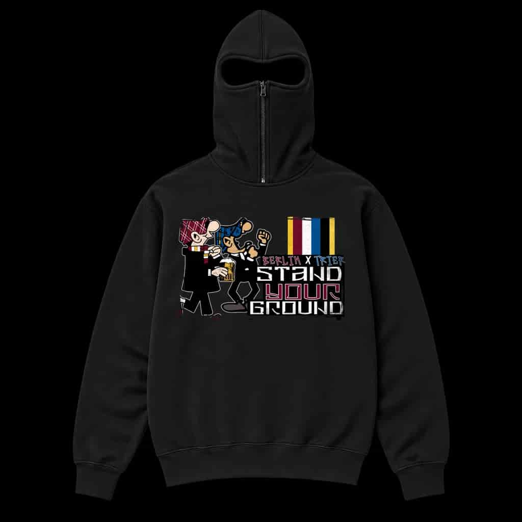 Berlin X Trier Stand Your Ground Ninja Kapuzenpullover