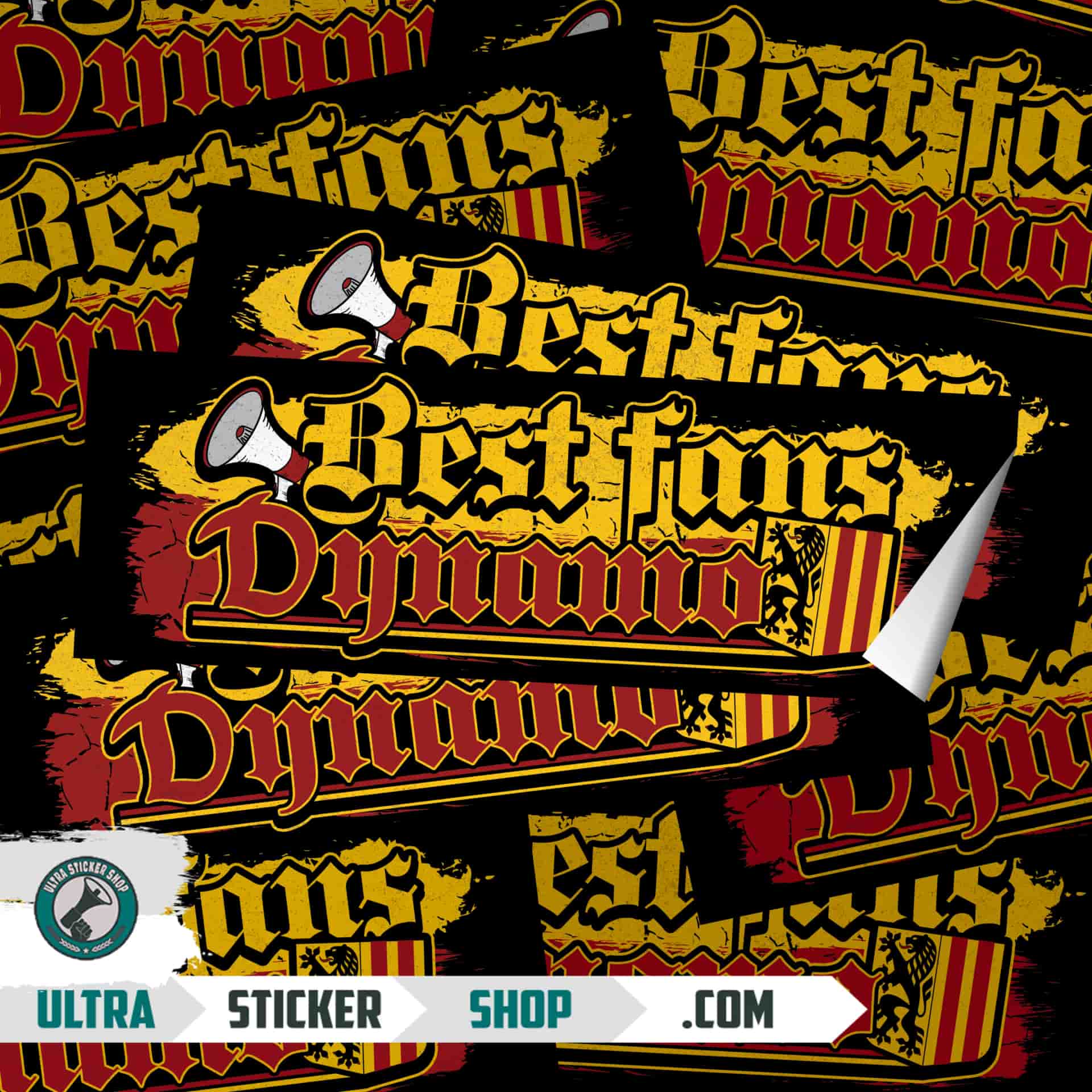 Best fans Dynamo Aufkleber