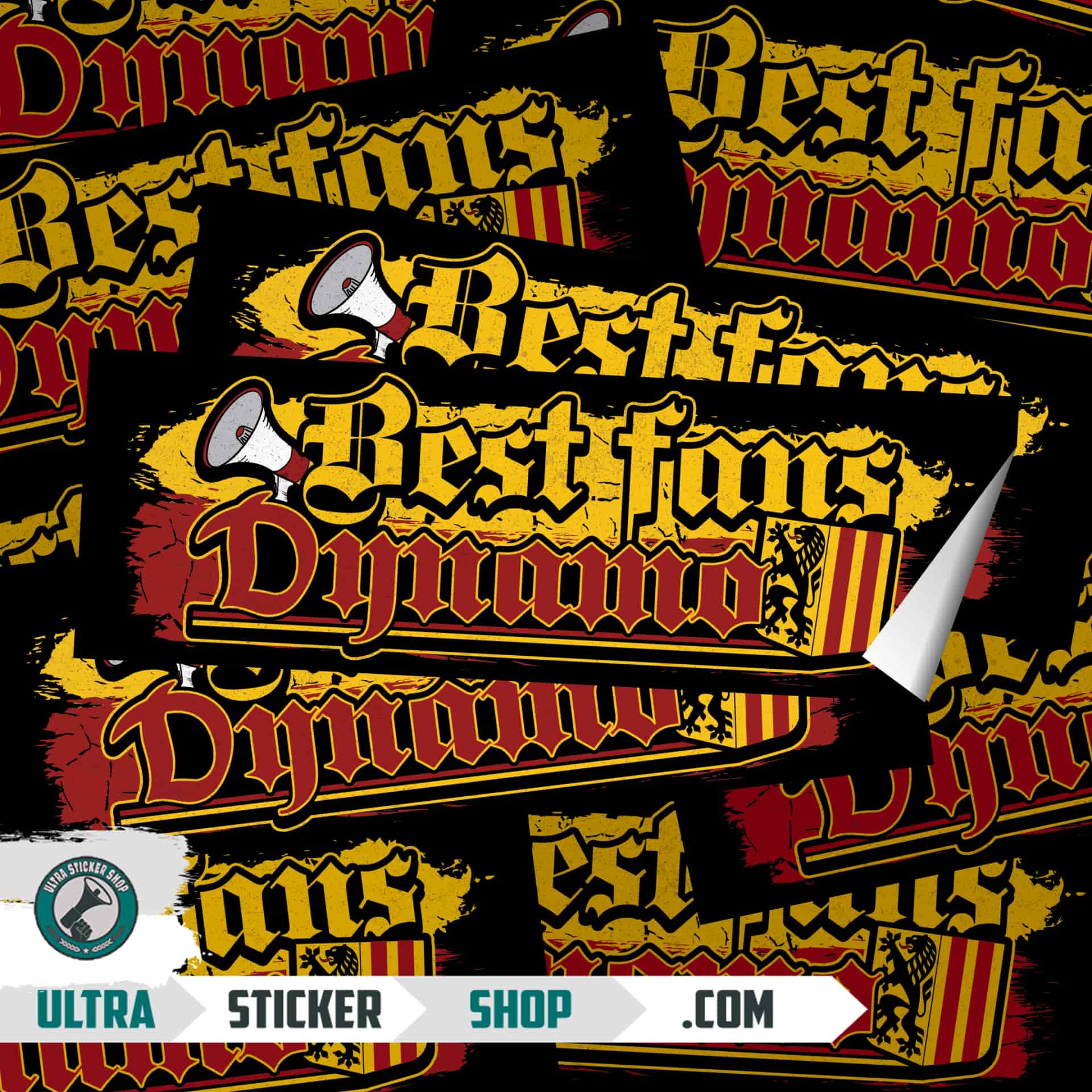 Best fans Dynamo Aufkleber