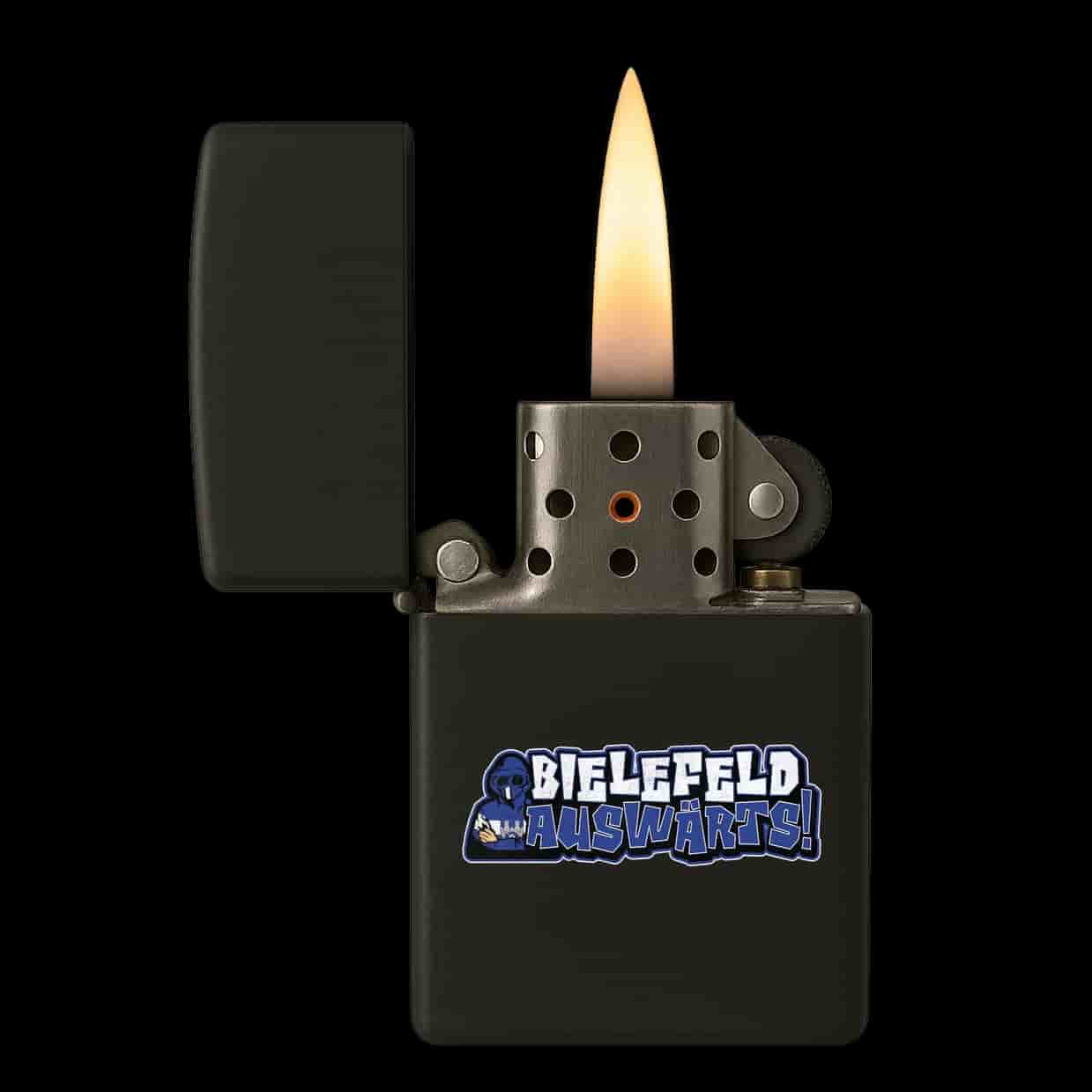 Bielefeld auswärts Feuerzeug