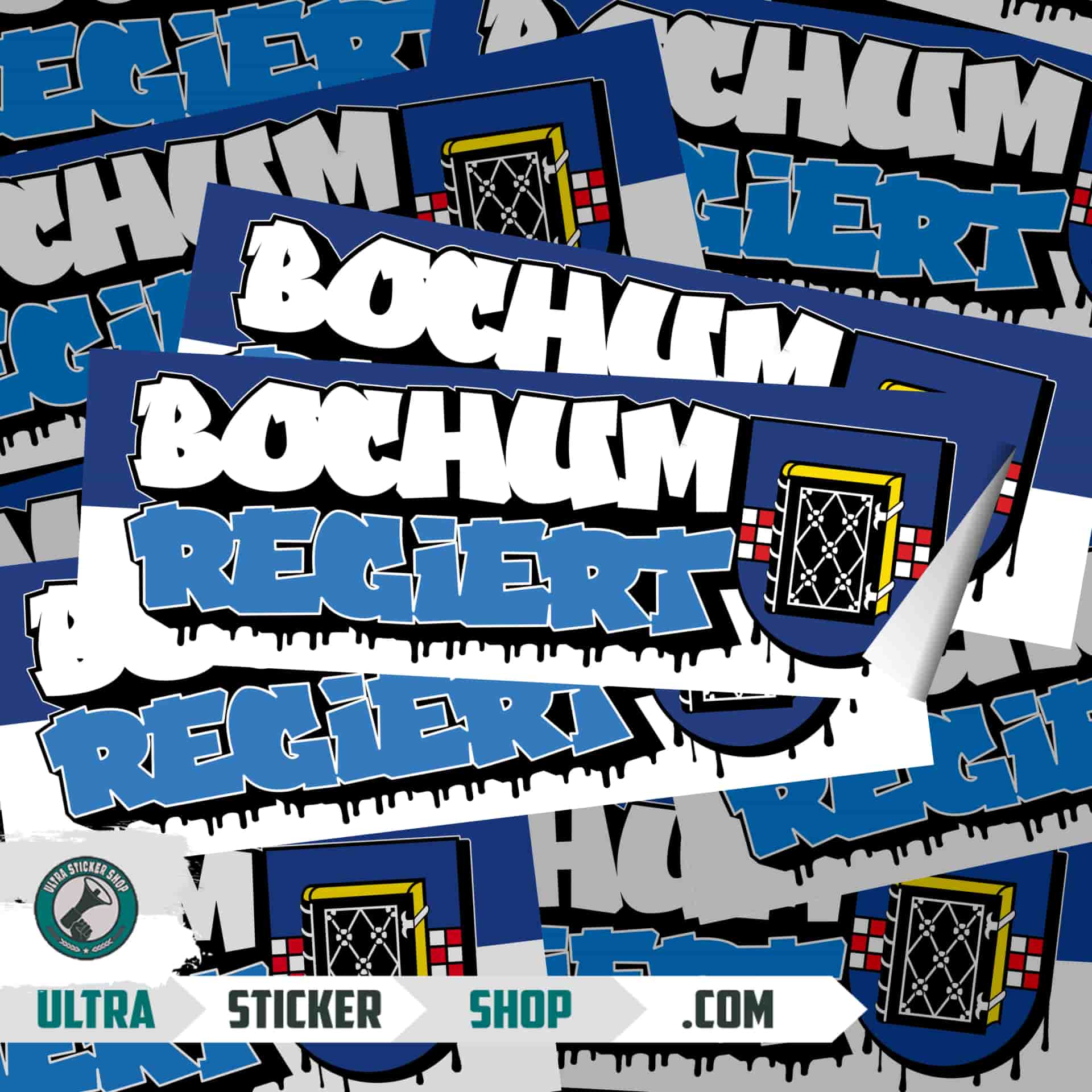 Bochum Regiert Aufkleber