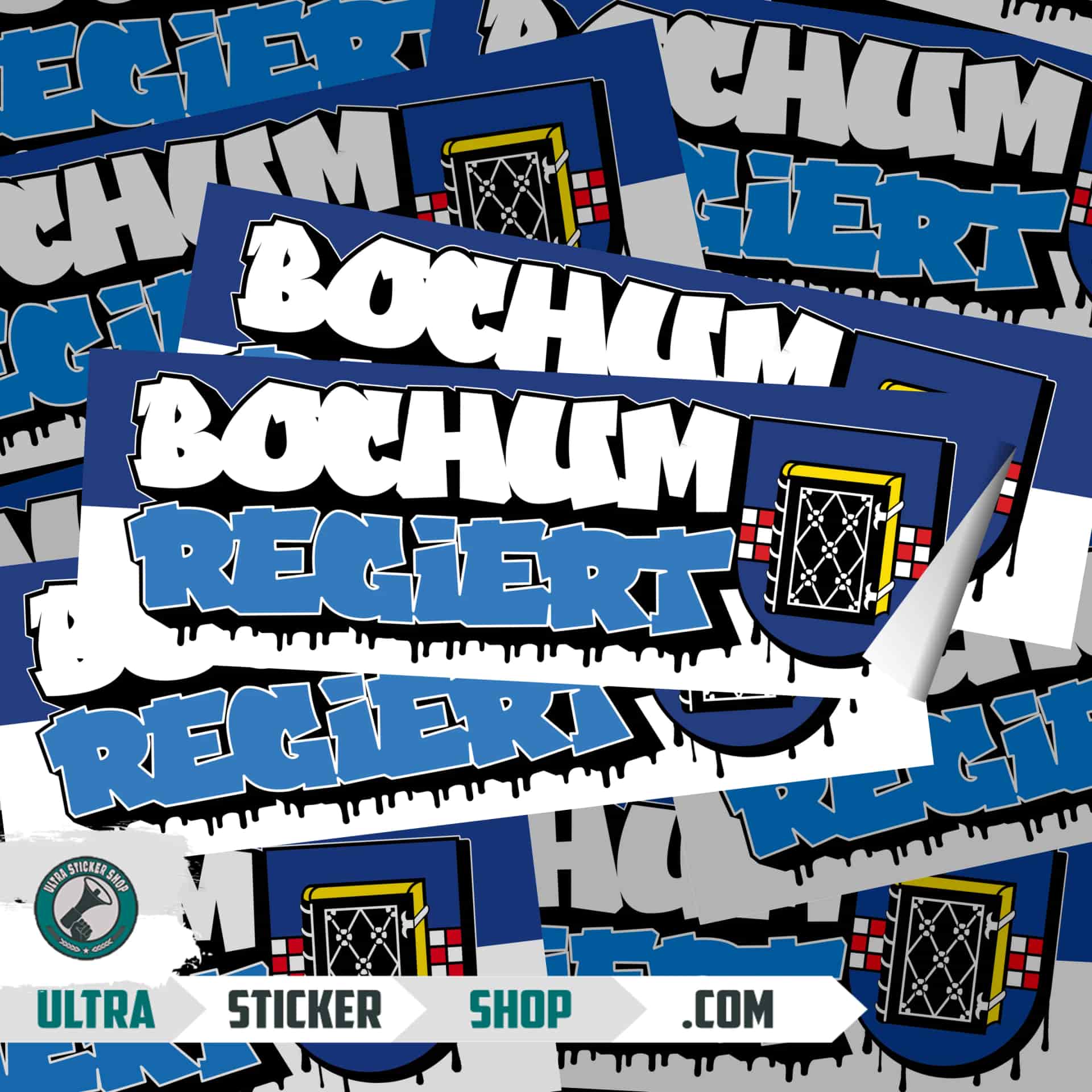 Bochum Regiert Aufkleber