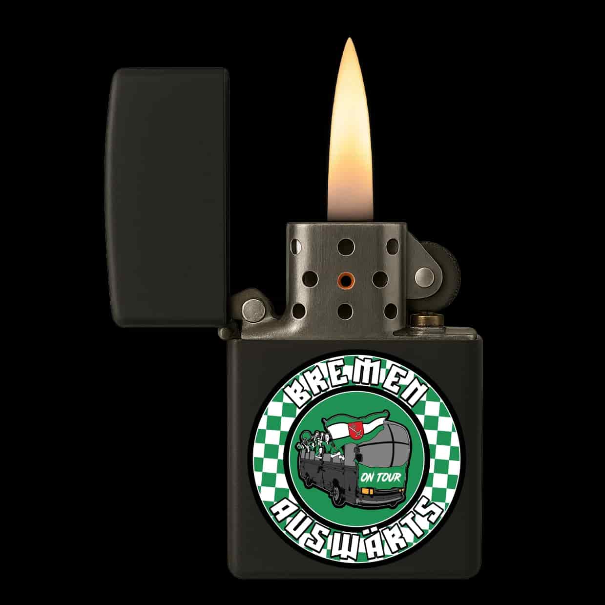 Bremen auswärts! Feuerzeug