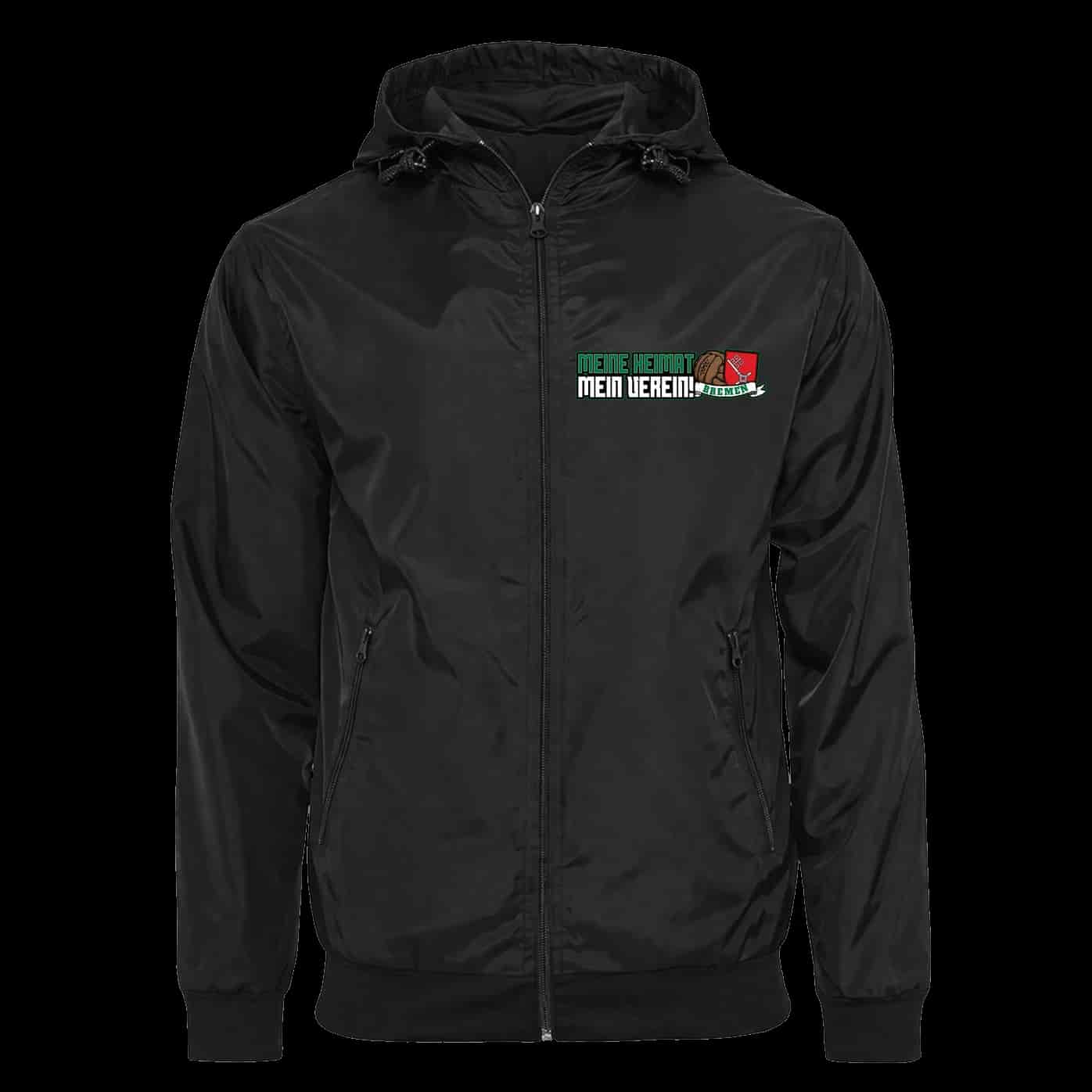 Bremen meine heimat mein verein Jacke mit abnehmbarer Balaclava