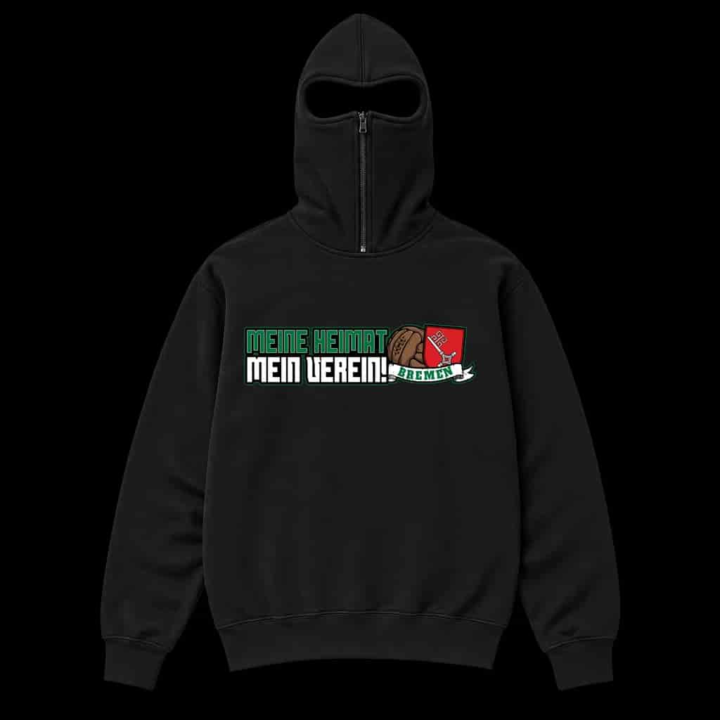 Bremen meine heimat mein verein Ninja Kapuzenpullover