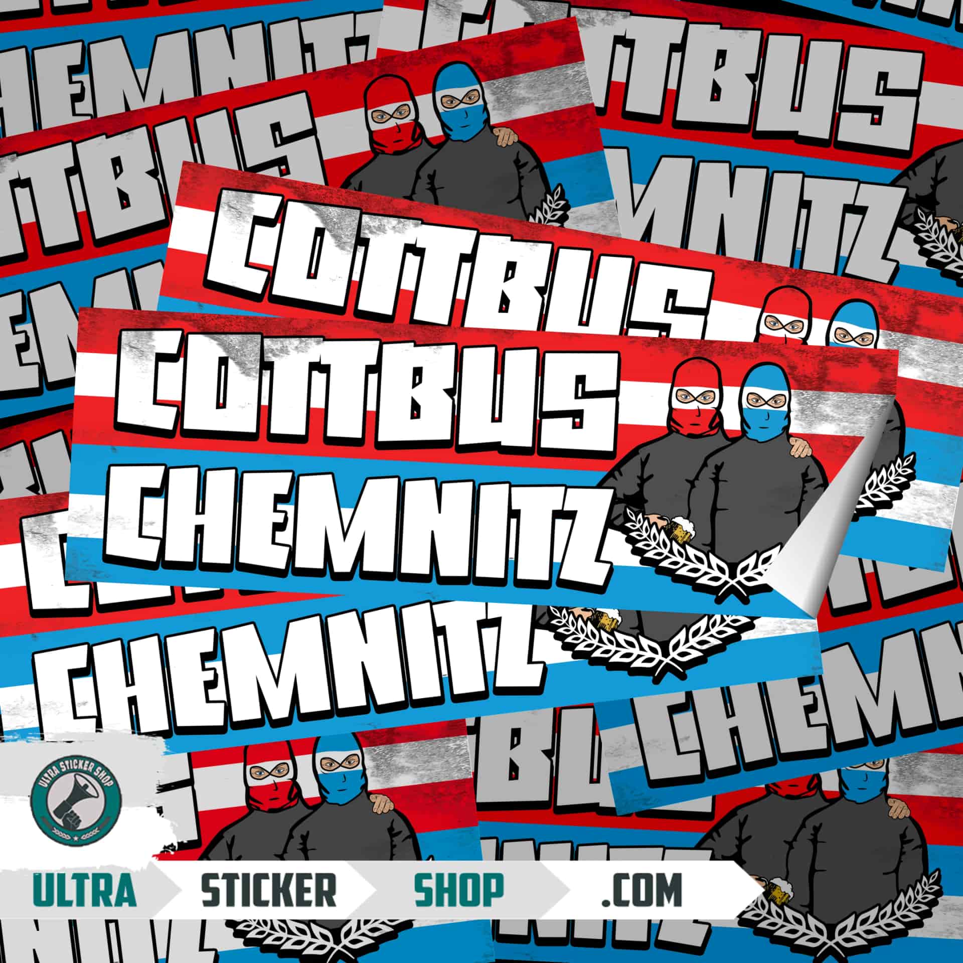 Chemnitz X Cottbus Aufkleber