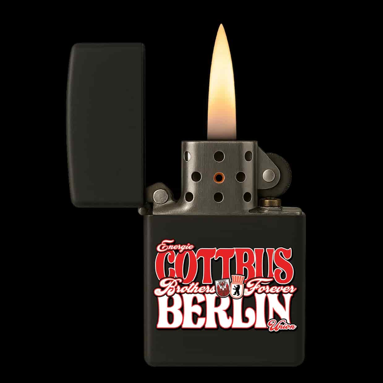 Cottbus brothers forever Berlin Feuerzeug