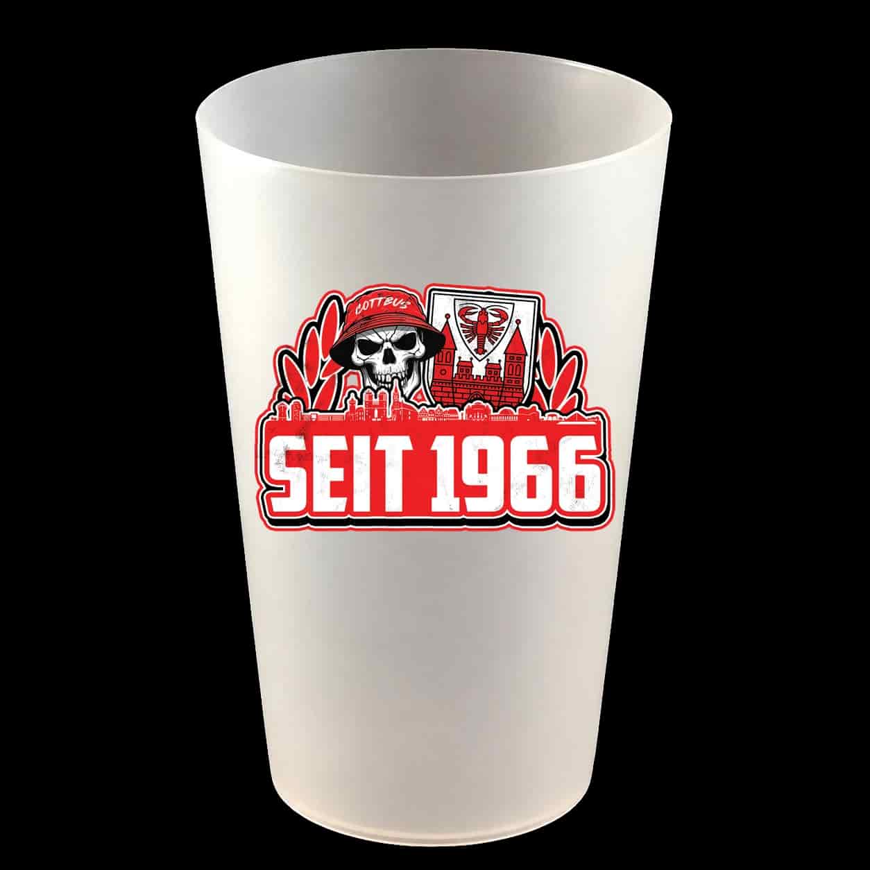 cottbus seit 1966 Hartbecher